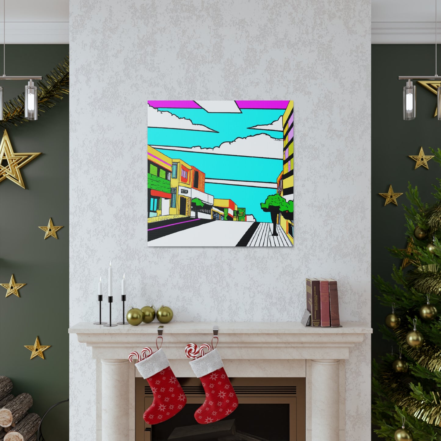 Cinema Avenue - Pop Art Canvas