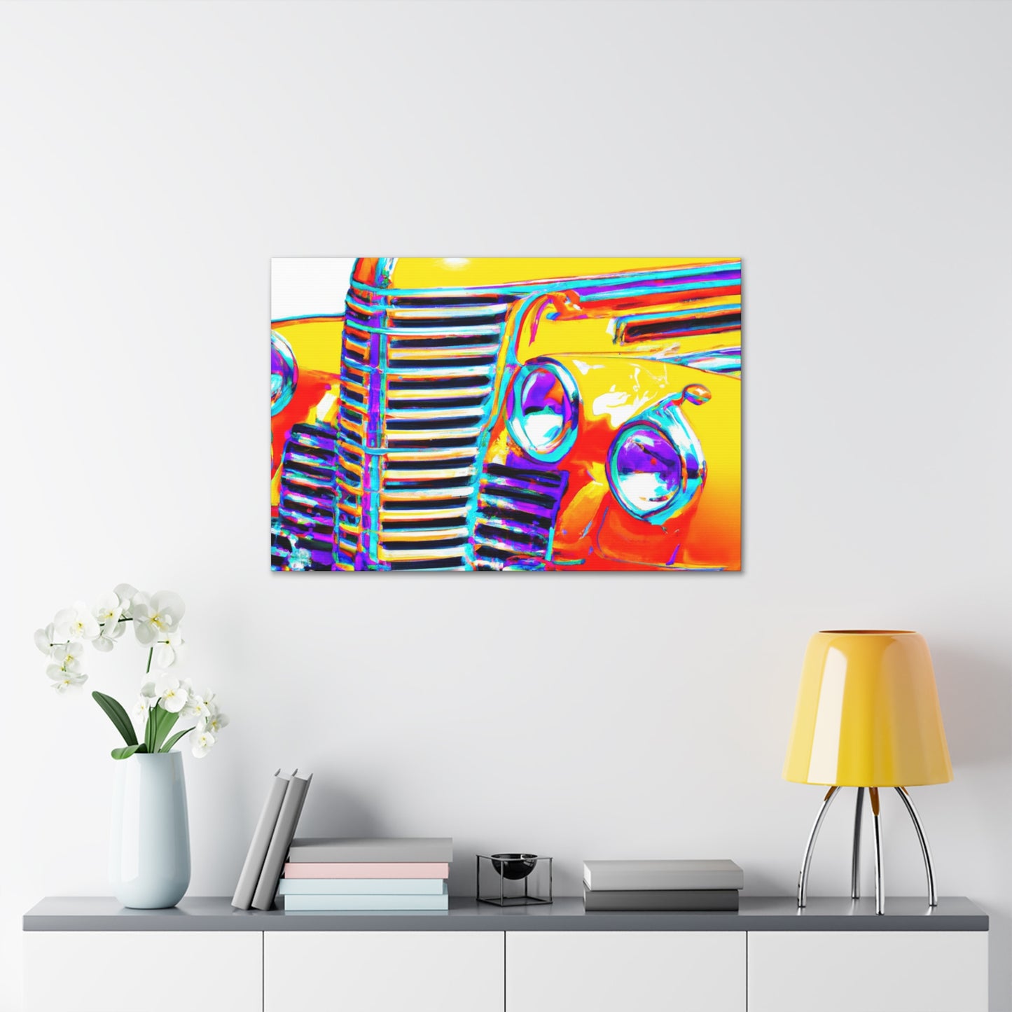 "Retro Rod" - Automobile Canvas