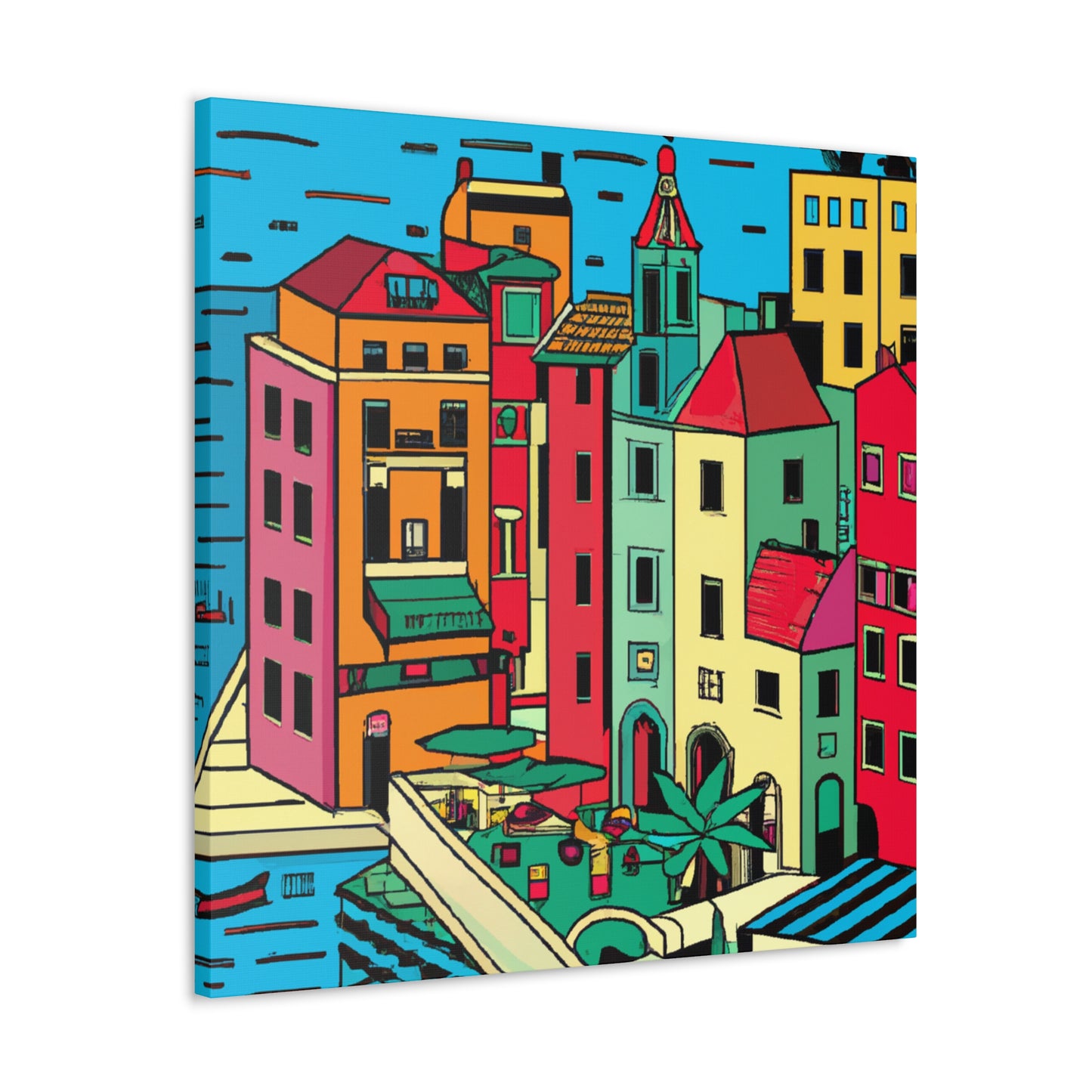 Bhuvaneshree - Italy - Canvas