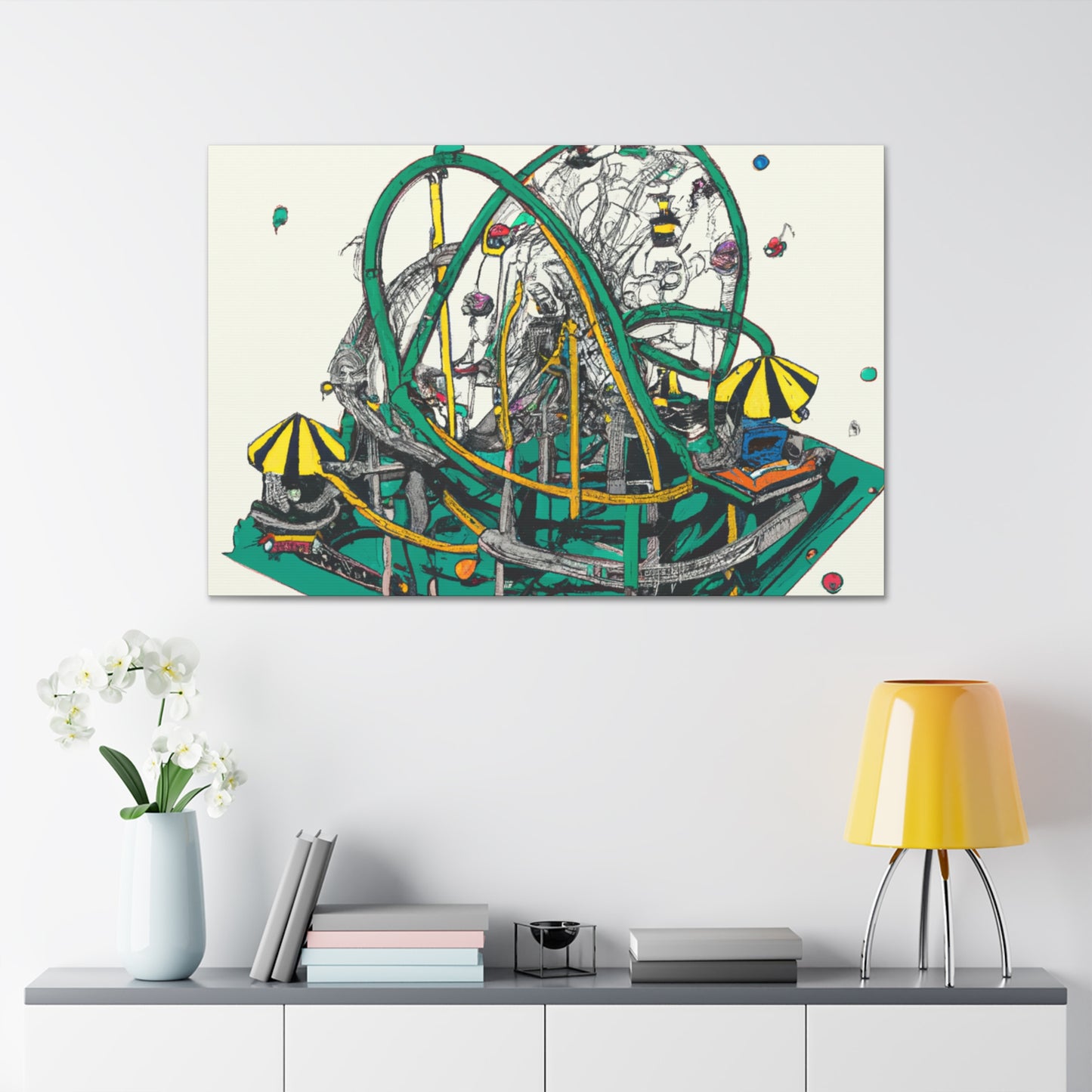 Silly Splashes - Amusement - Canvas