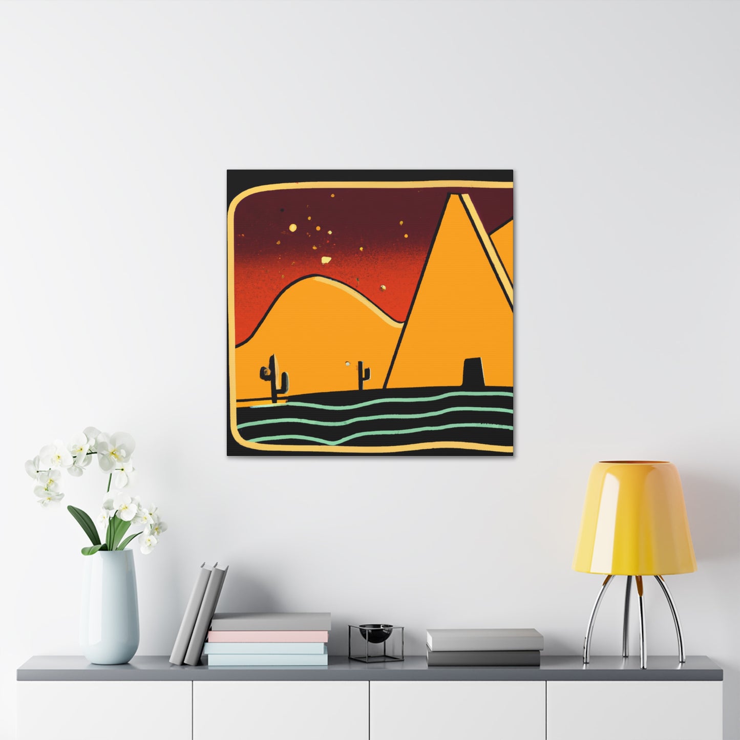 Fantastic Forest - Midcentury - Canvas