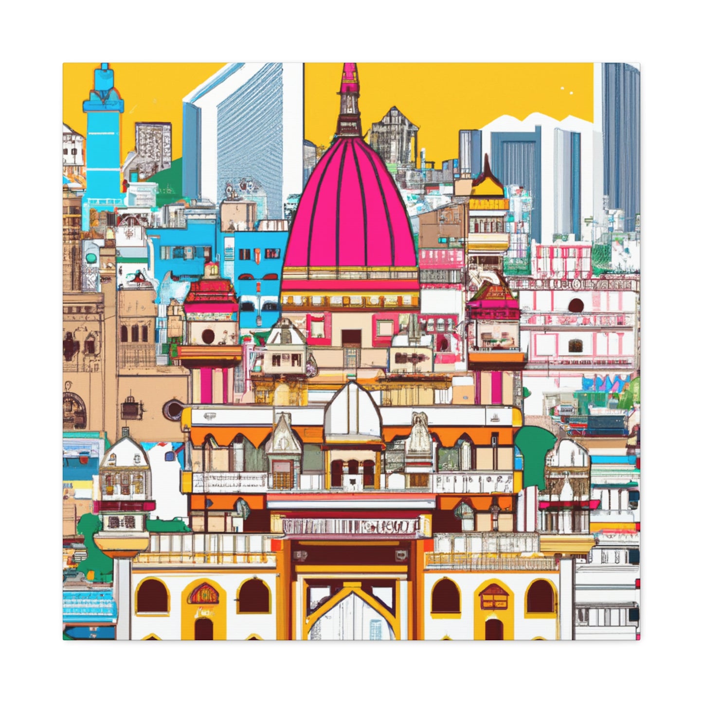 Karnika- Destination India - Canvas