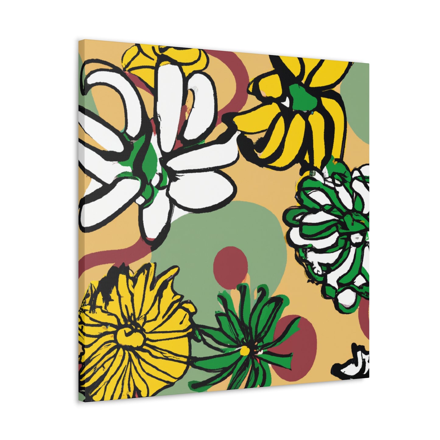 Primrose - Floral - Canvas