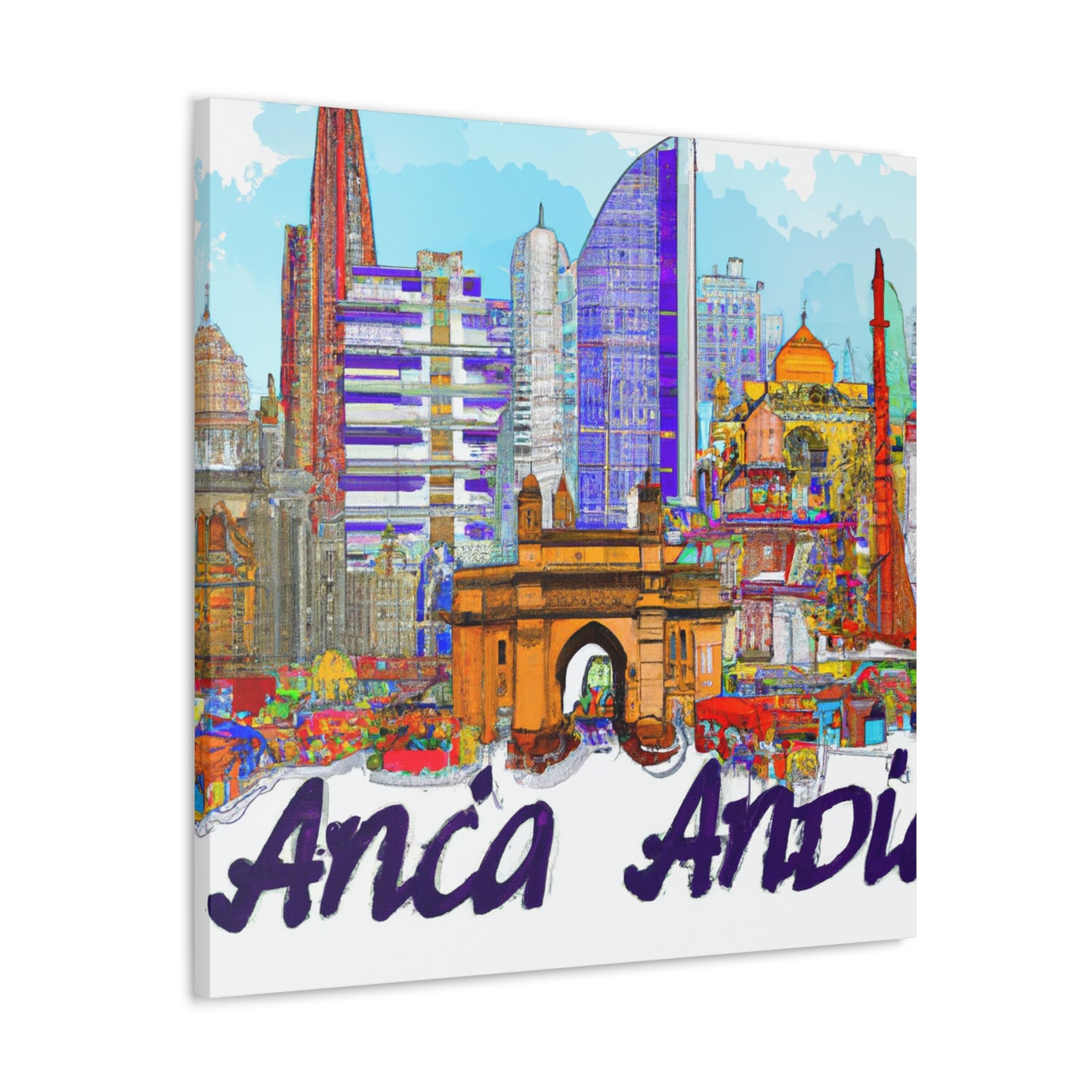 Taj Mahal - Destination India - Canvas