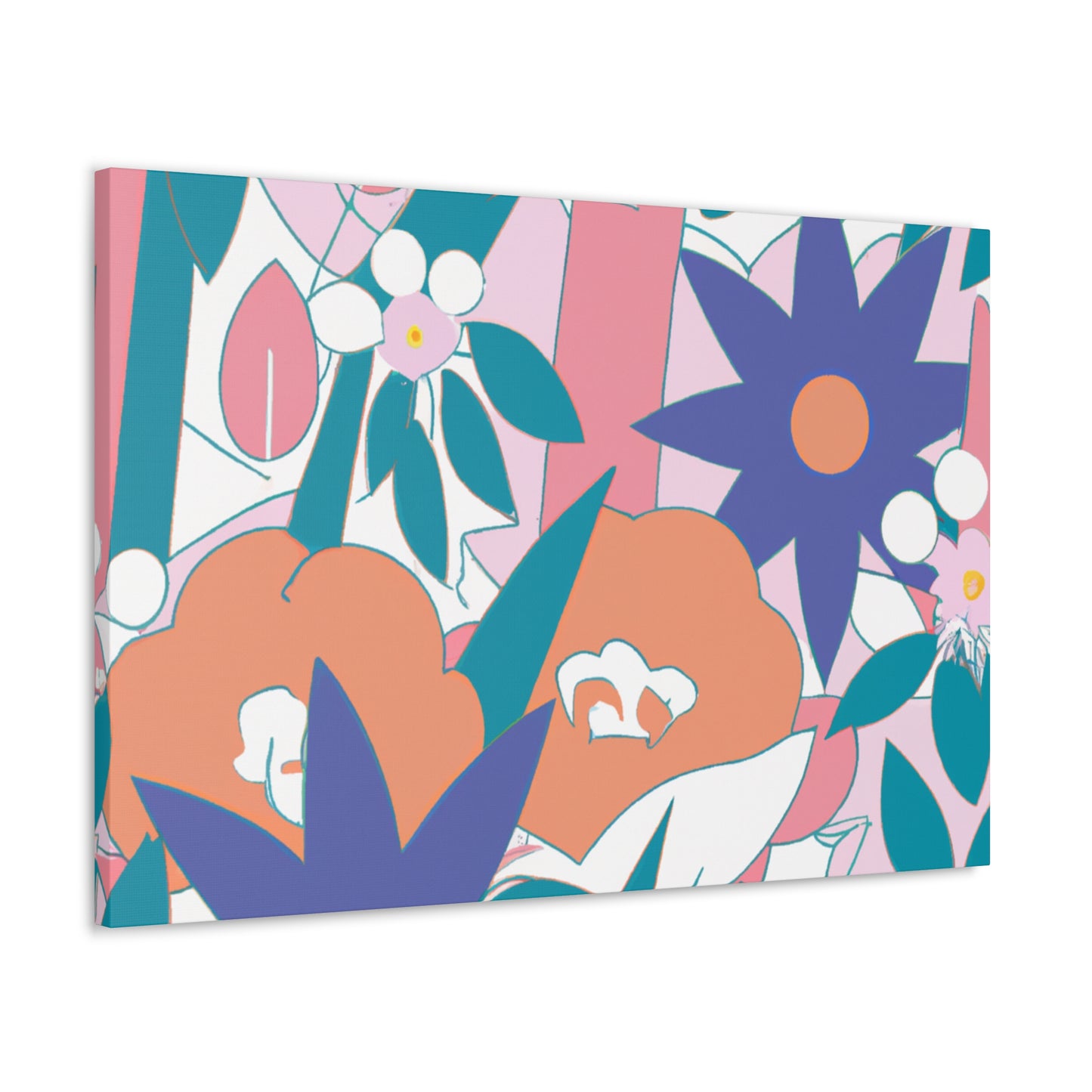 Blissful Bloom - Floral - Canvas