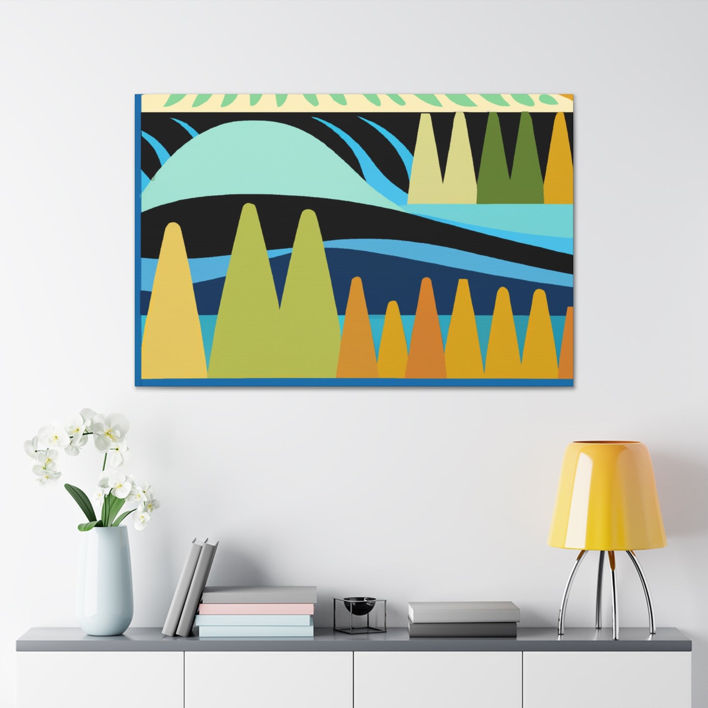 Forrest Play - Midcentury Canvas