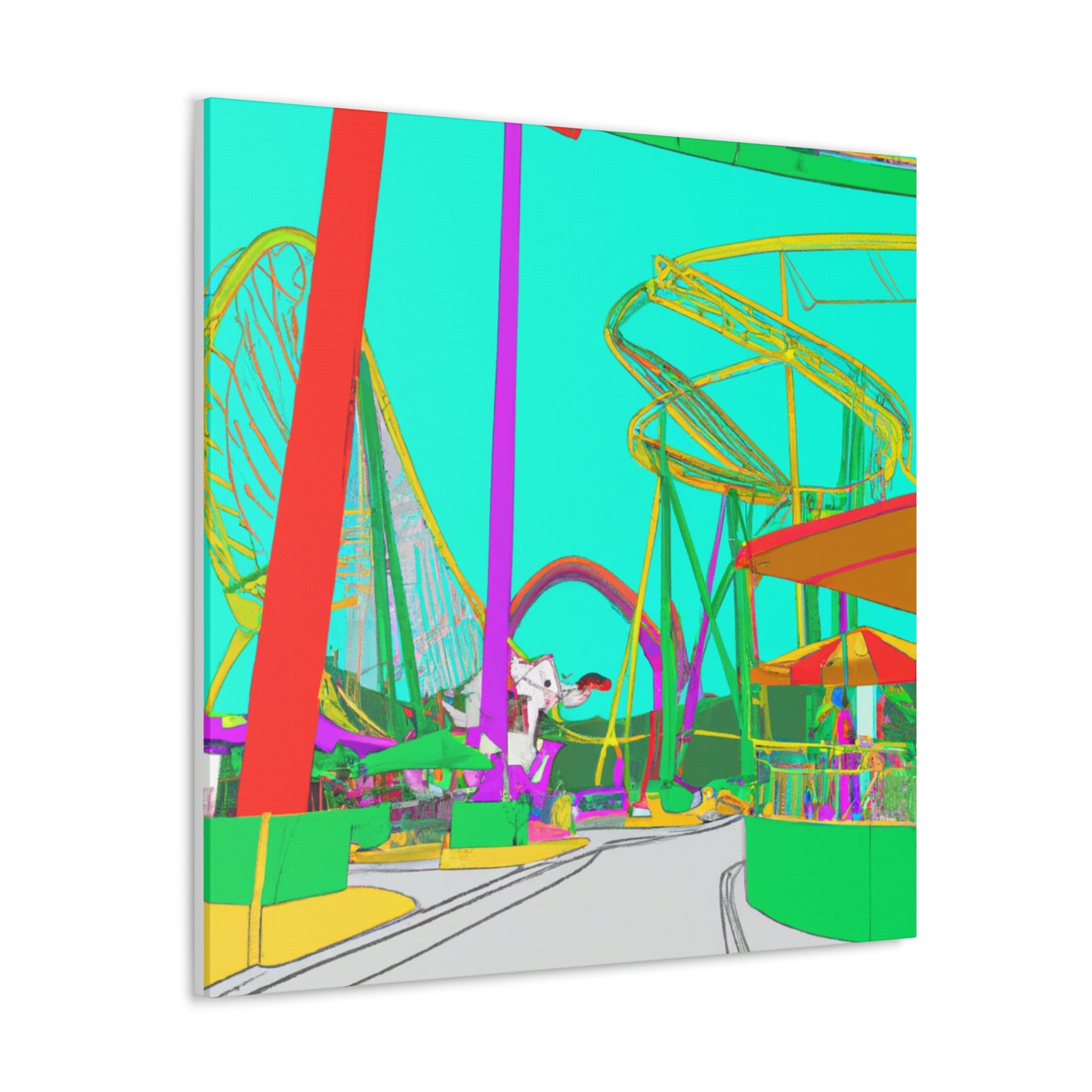 GlimmerGalaxy - Amusement - Canvas