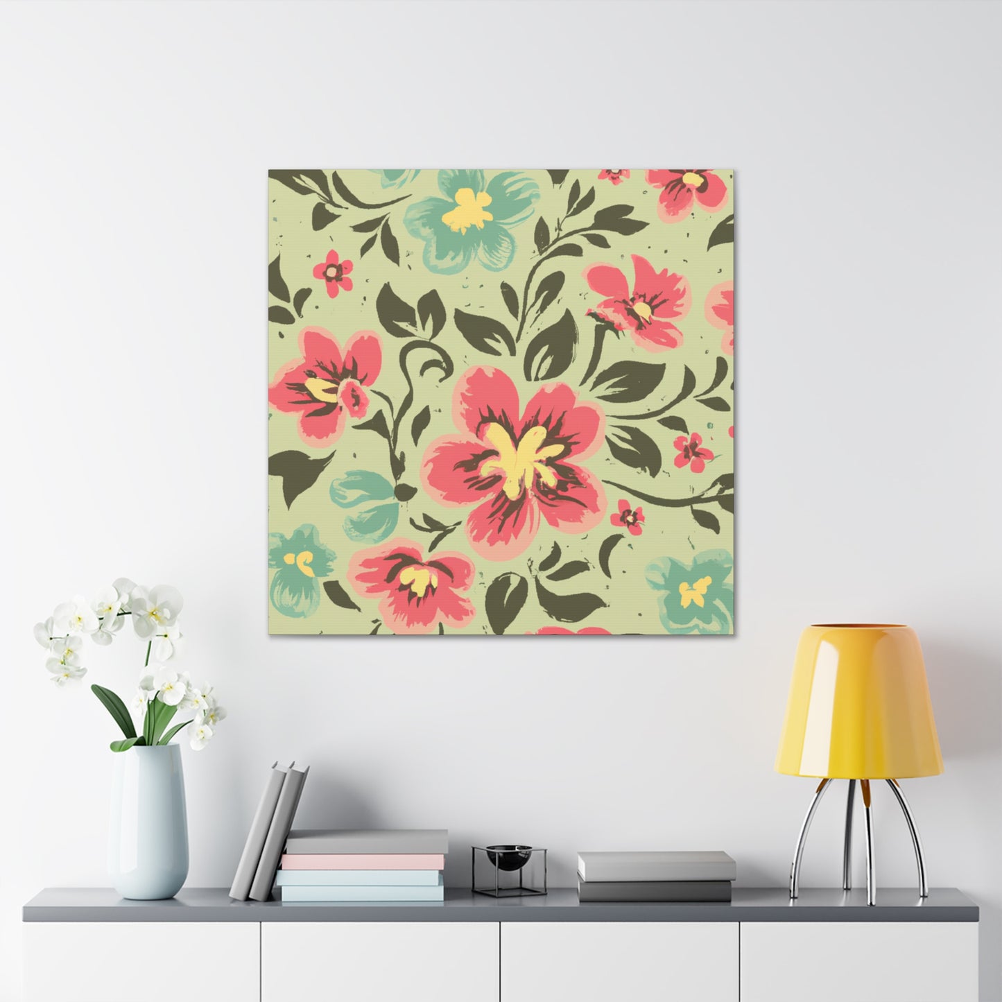 Solstice Sunrise - Floral - Canvas