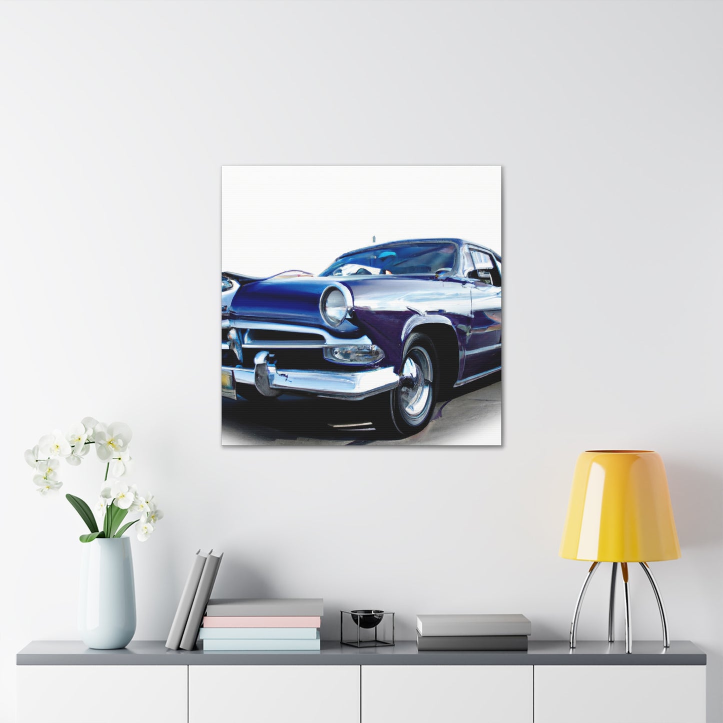 Faithful Roadster - Automobile Canvas