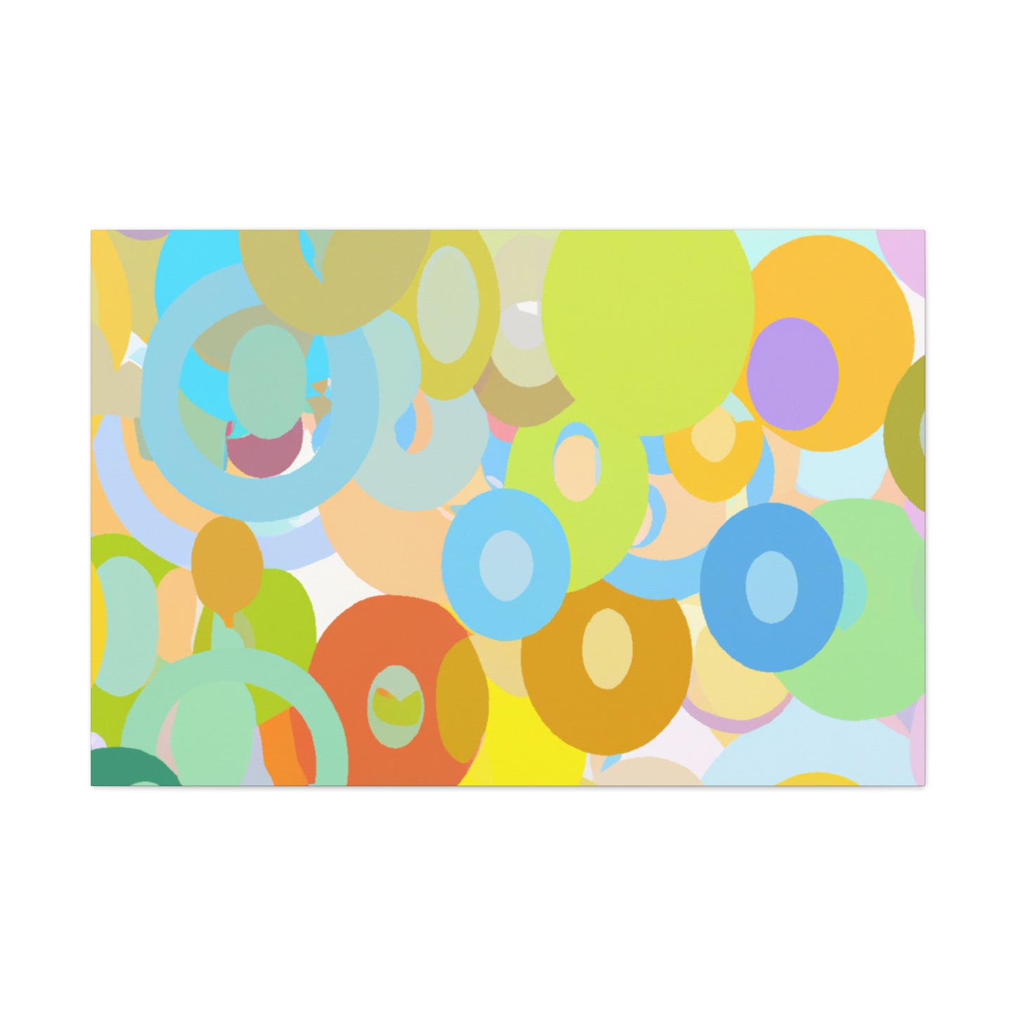 Aqua Spectrum - Abstract - Canvas