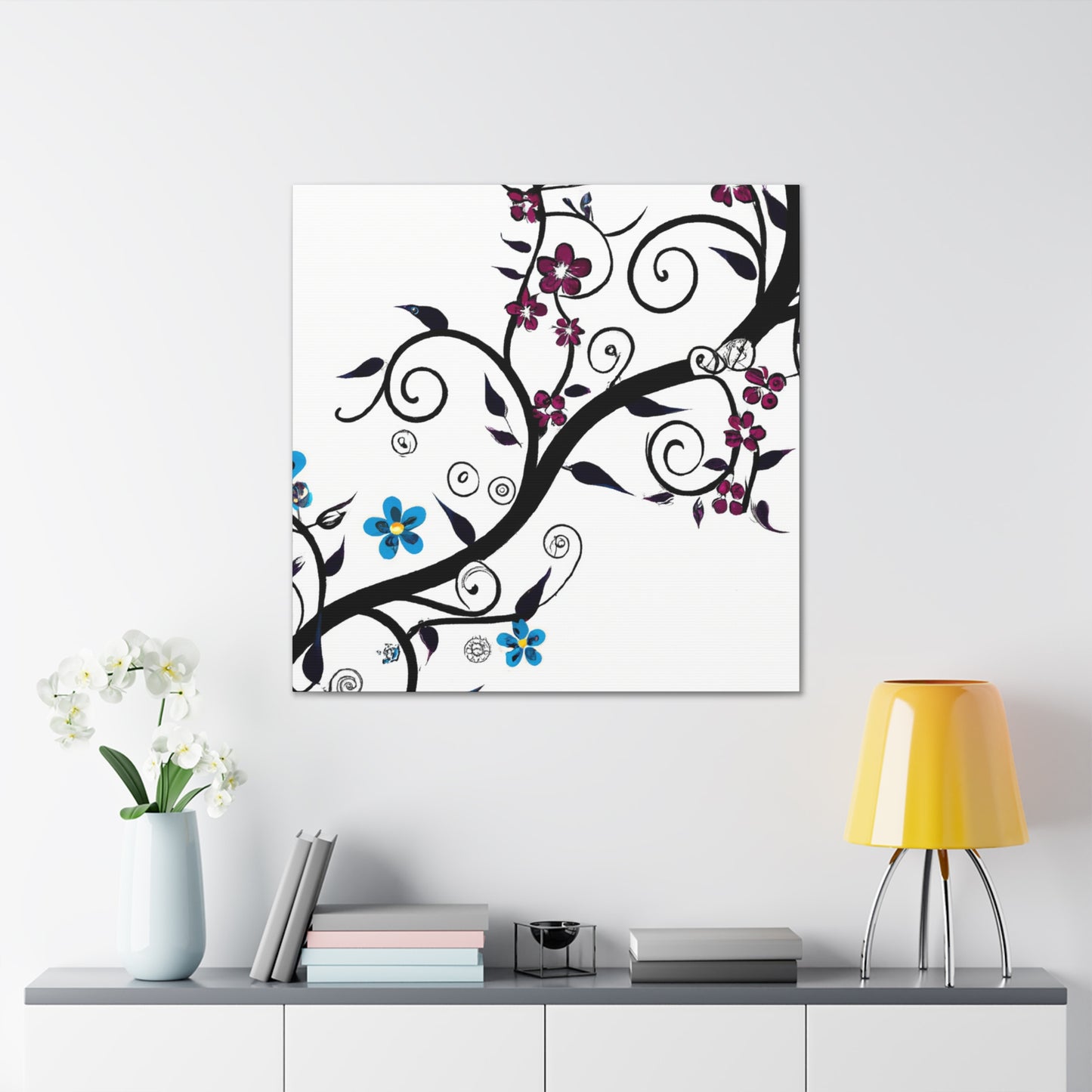 Rosalie-Floral - Canvas