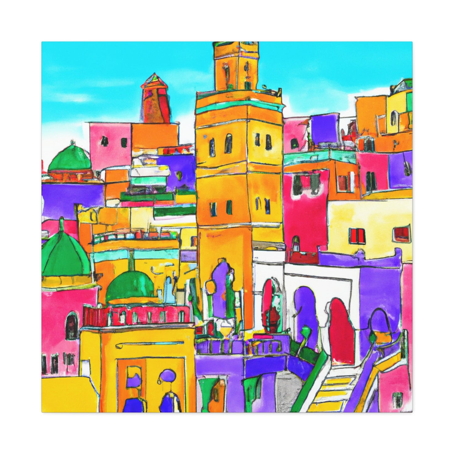 Elsa Mirette - Morraco - Canvas