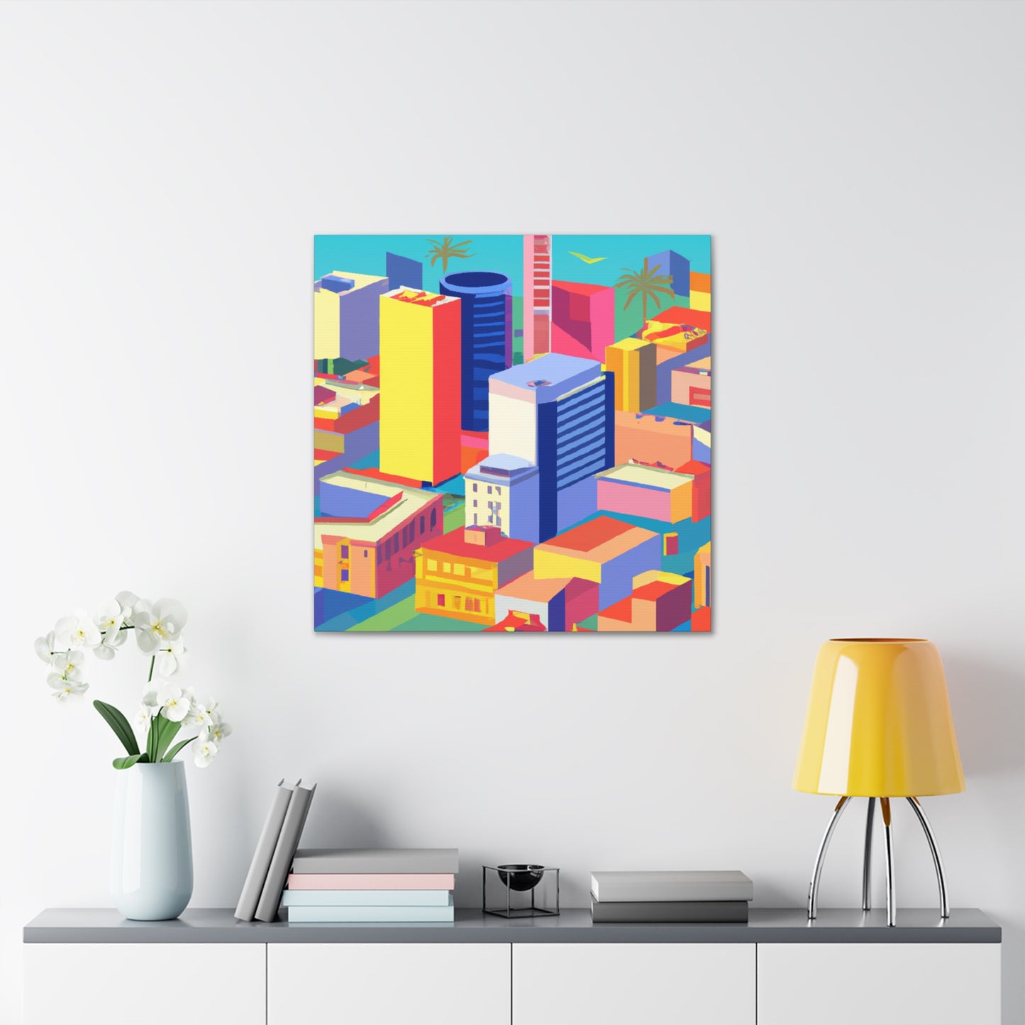 Nina Santos - South America Canvas