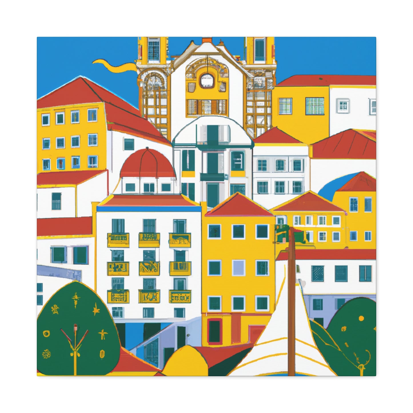 Vista do Mar - Destination Portugal - Canvas