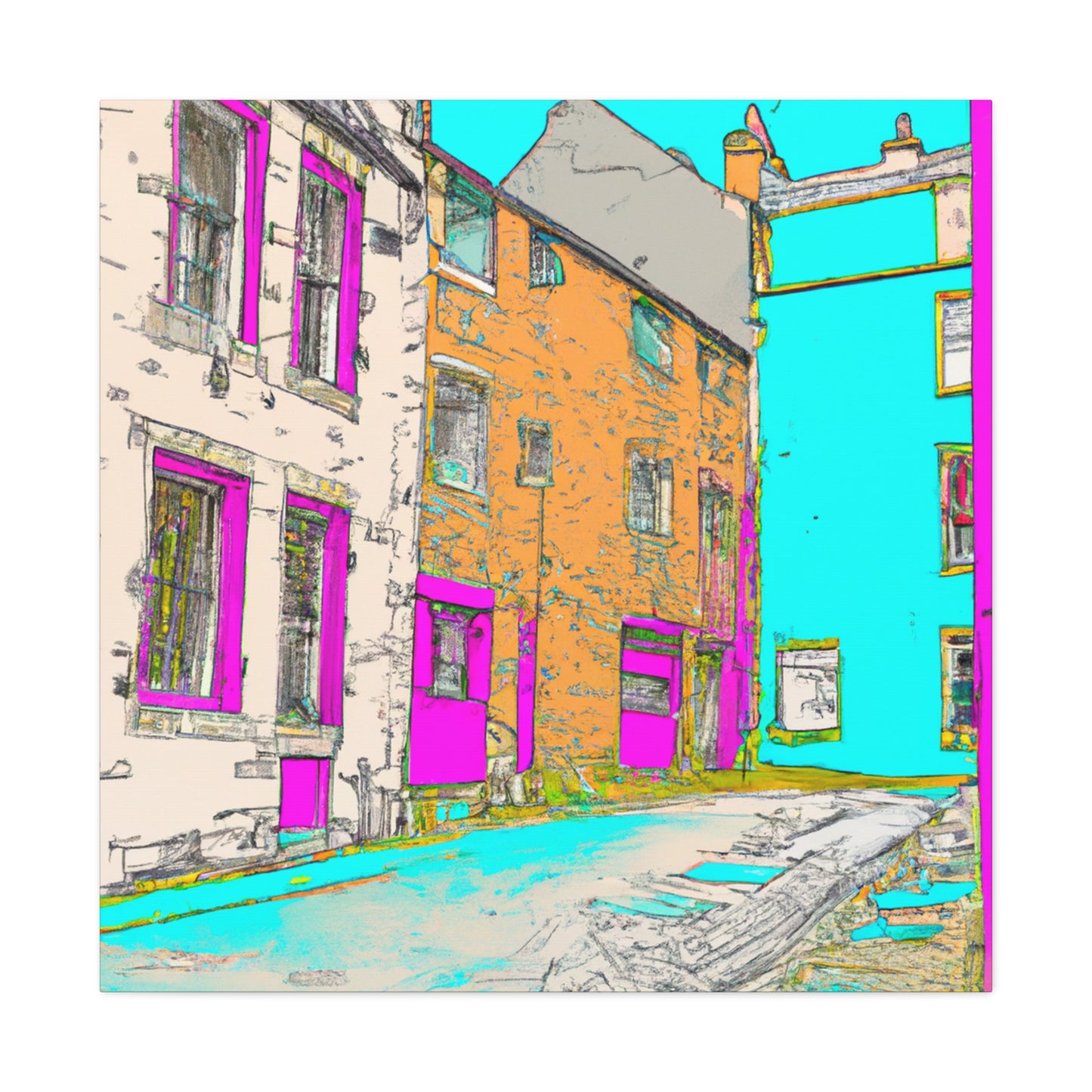 Big Easy Boil - New Orleans - Architectural - Canvas