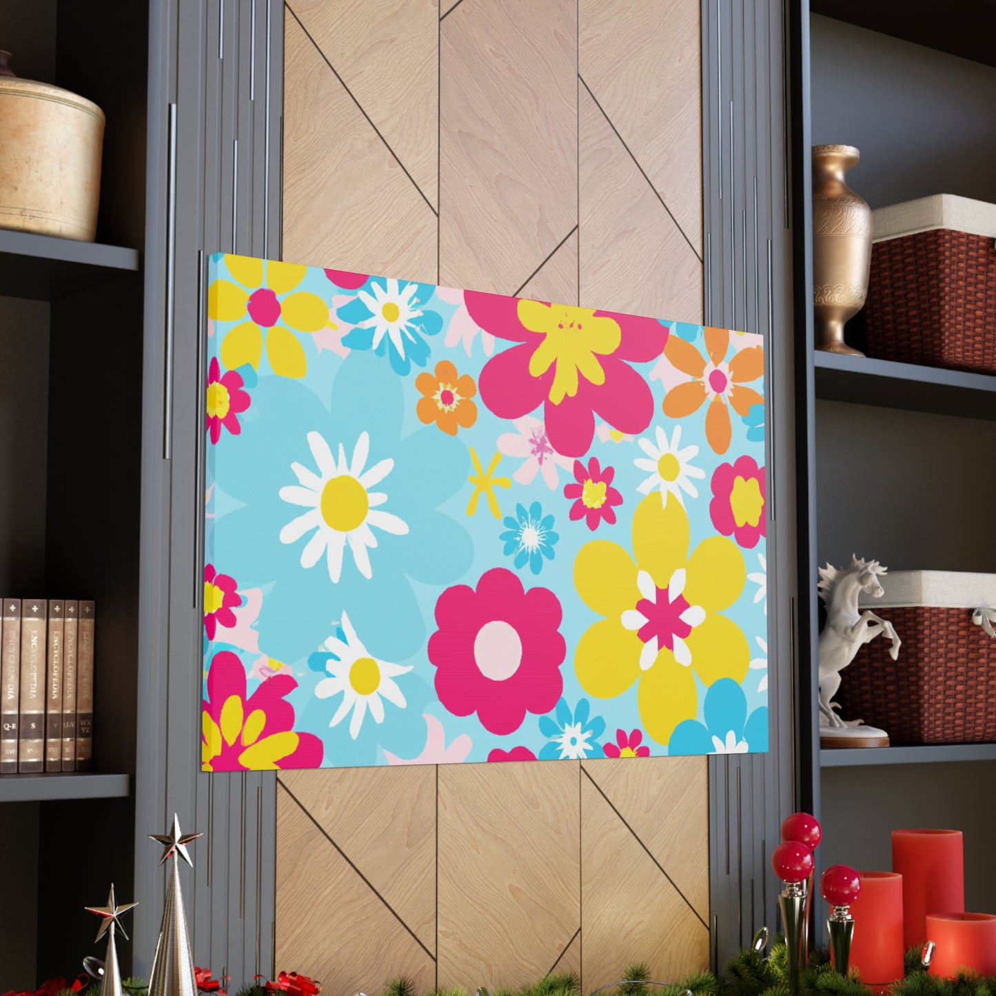 A Floral Frenzy Party! - Floral Canvas
