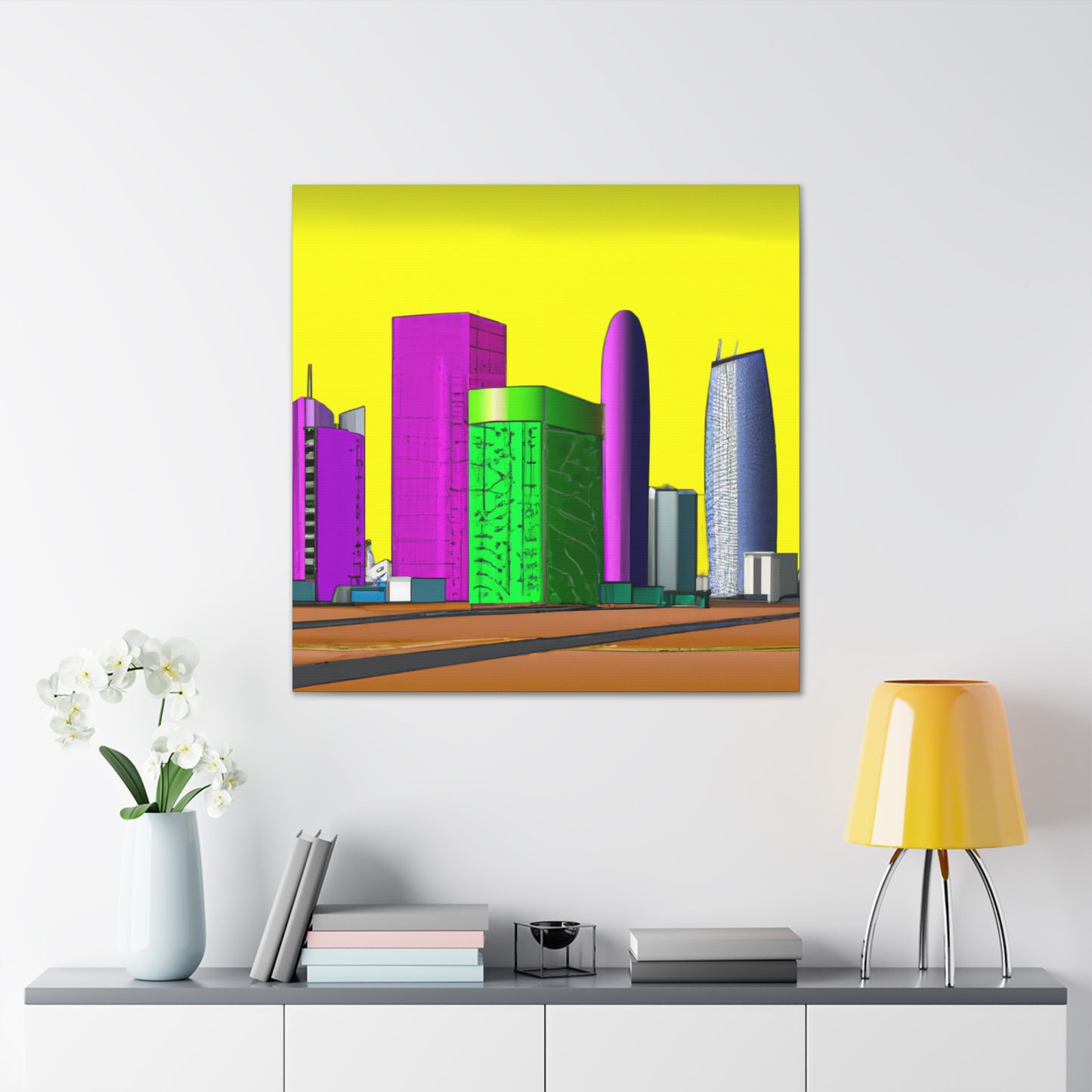 Aladdin's Caravans - Middle East - Canvas