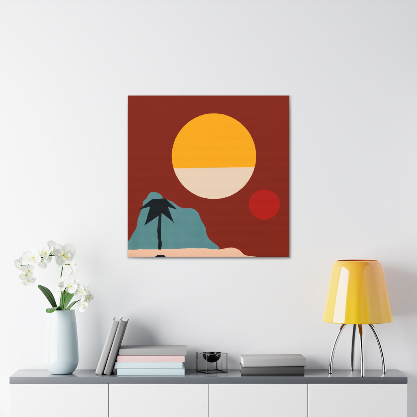 Southern Escapade - Midcentury - Canvas