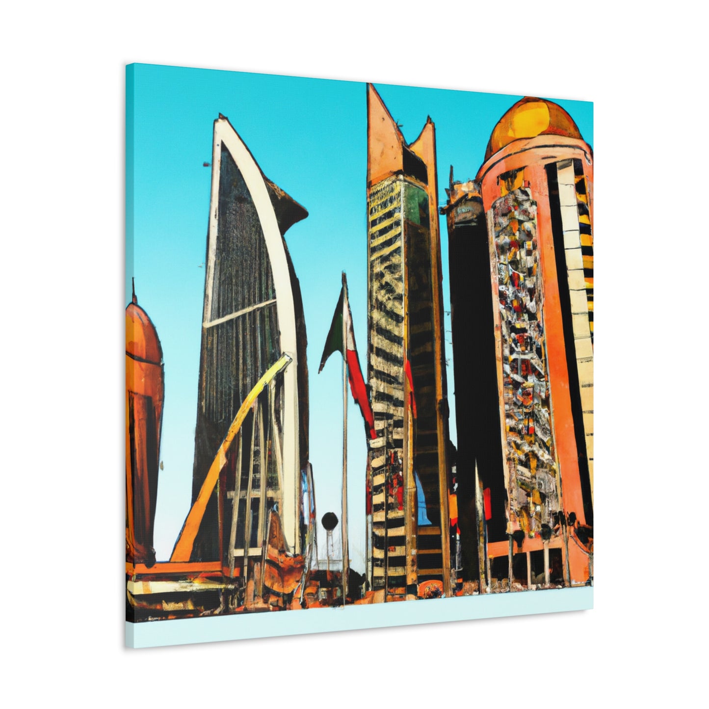 Desert Oasis - Destination Arab Emerates - Canvas