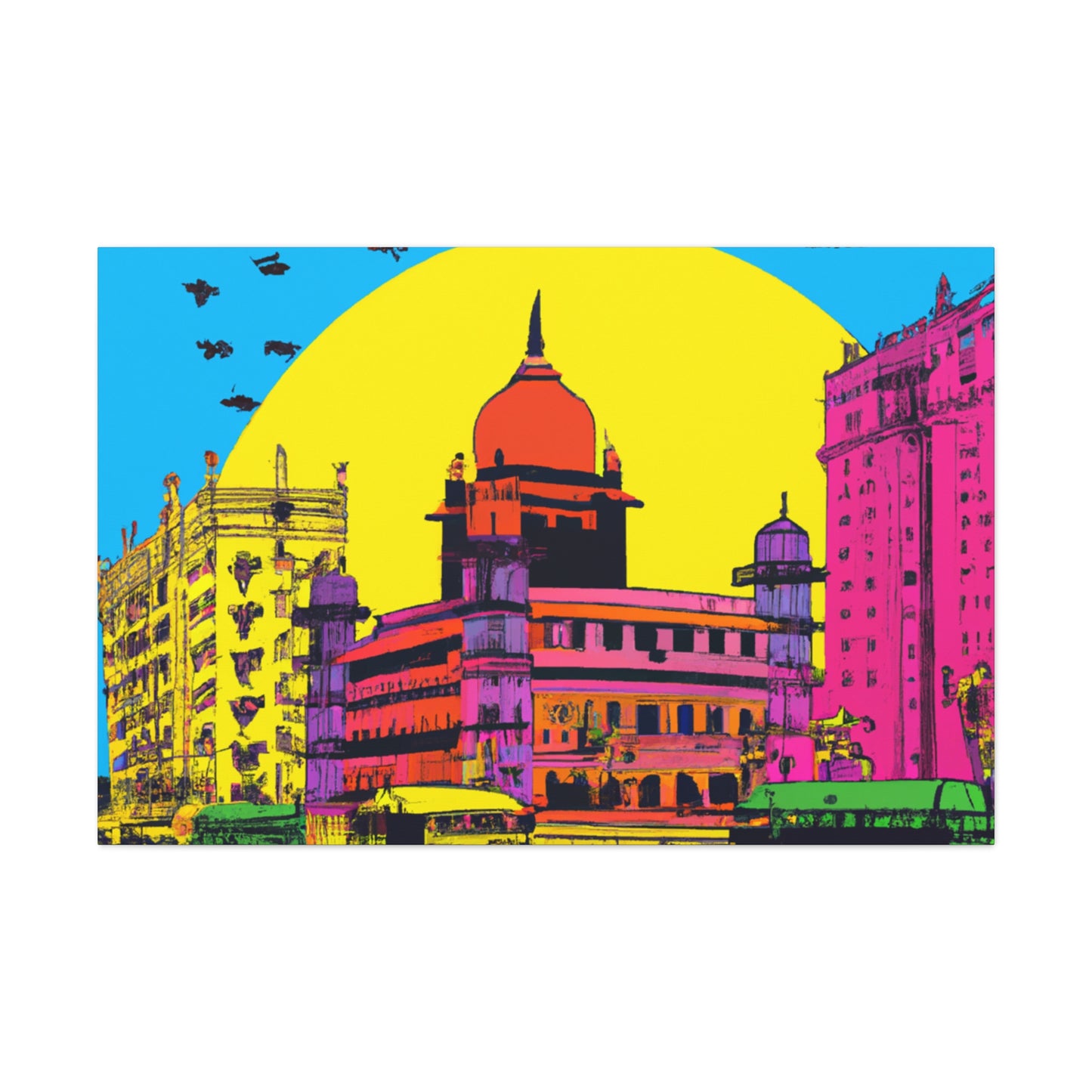 Taj Mahal - Destination India - Canvas