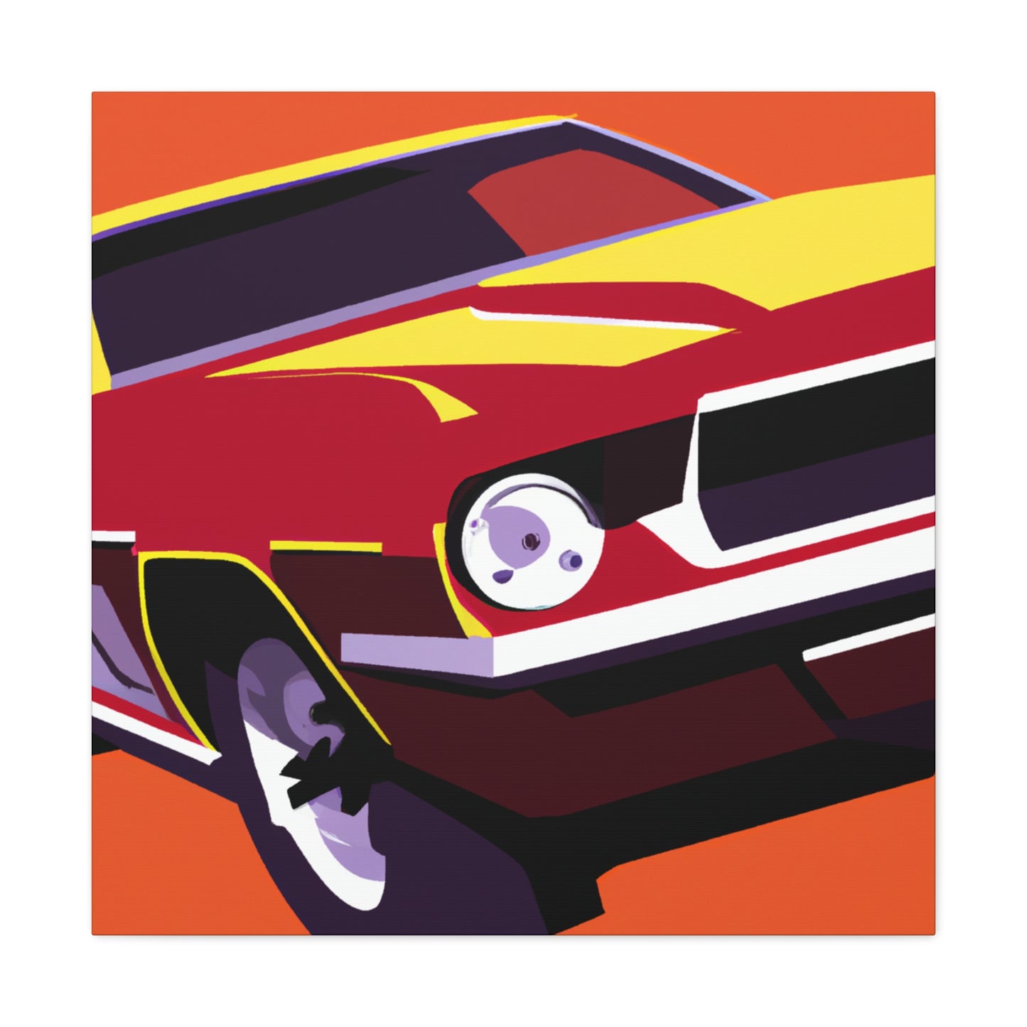 Flyin' Deuce - Automobile - Canvas