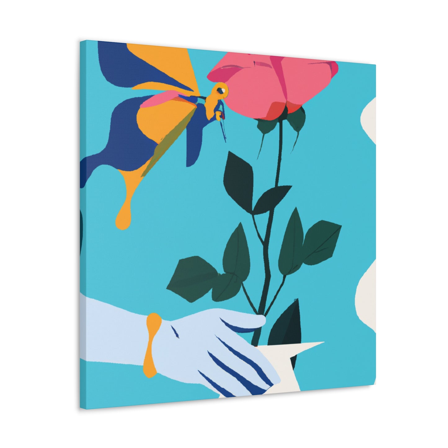 "Simplicity Rising - Minimalism" - Canvas