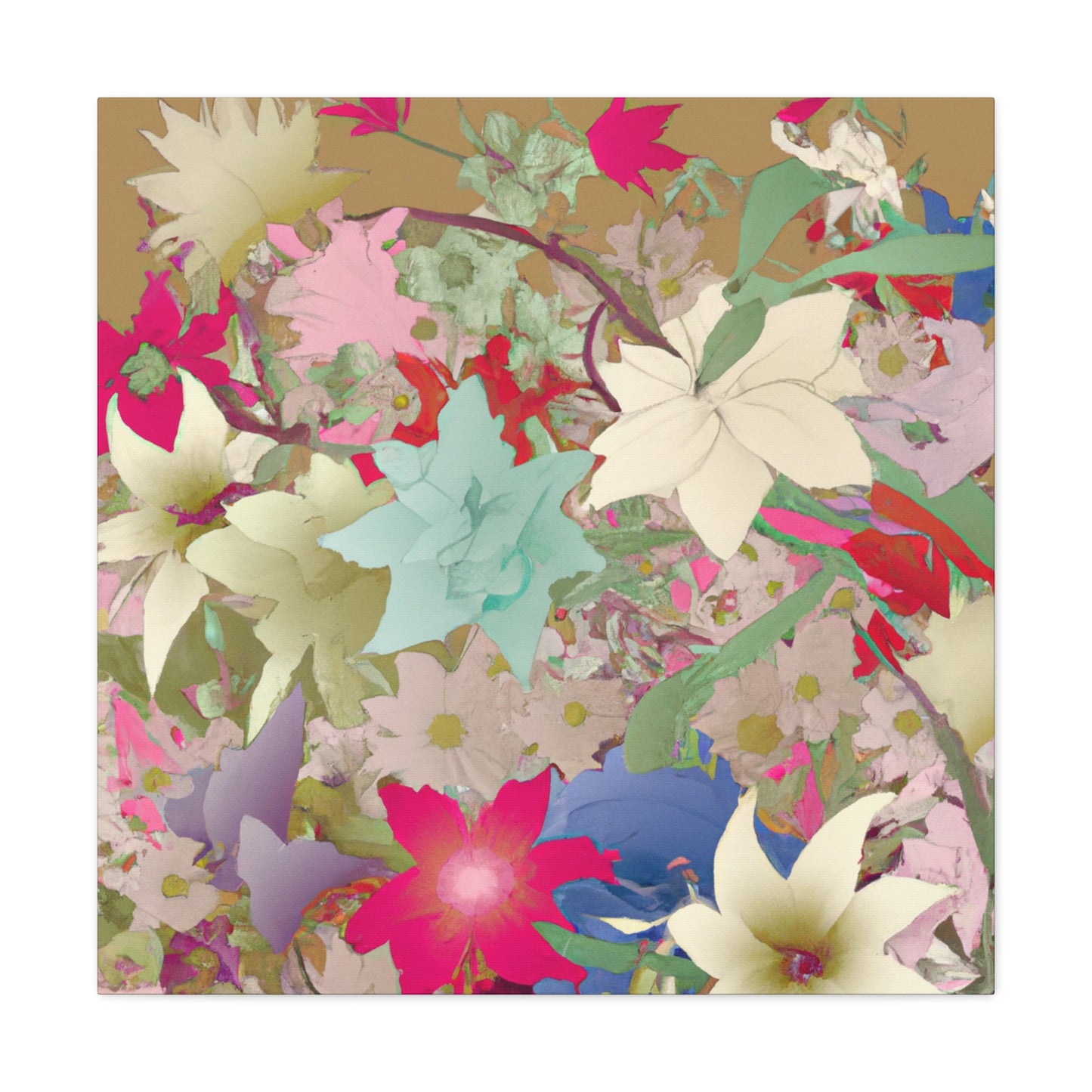Daisyful - Floral - Canvas