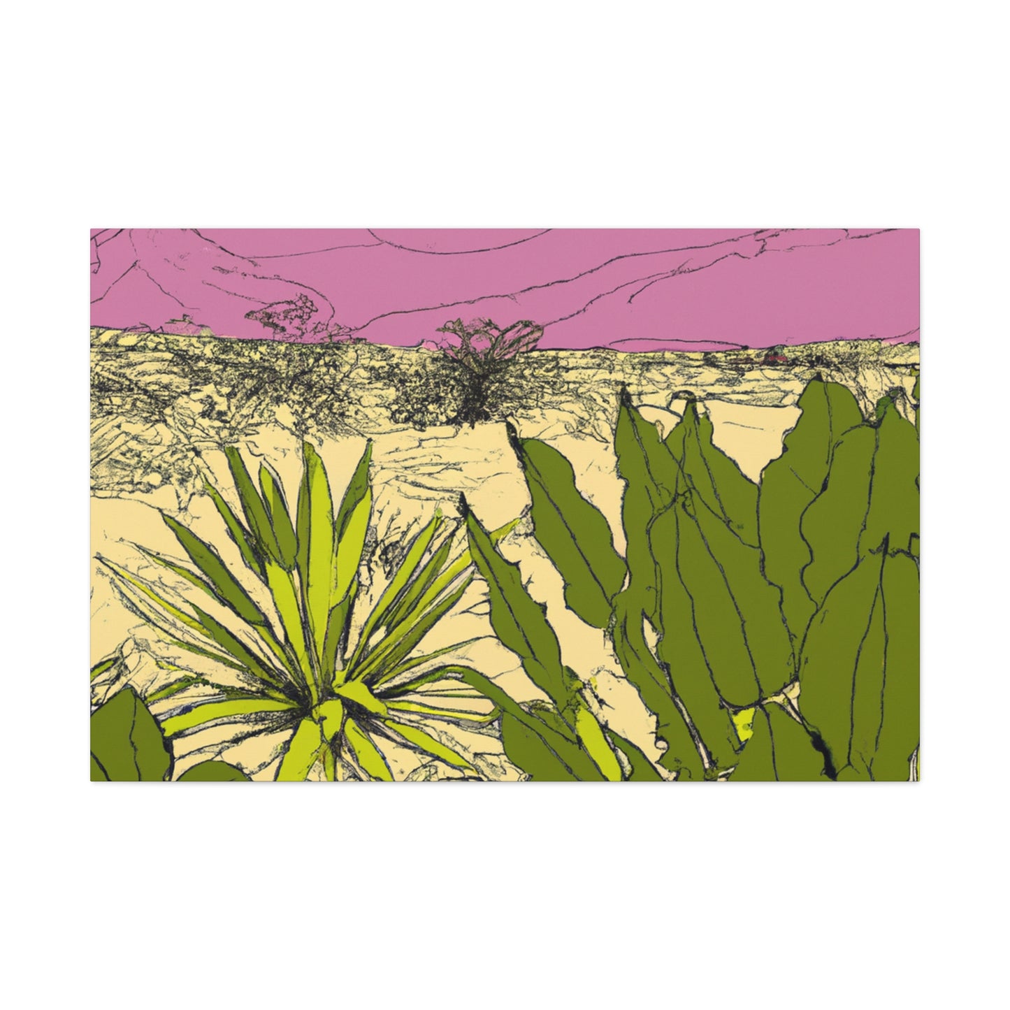 Dune-scape Landscape - Canvas