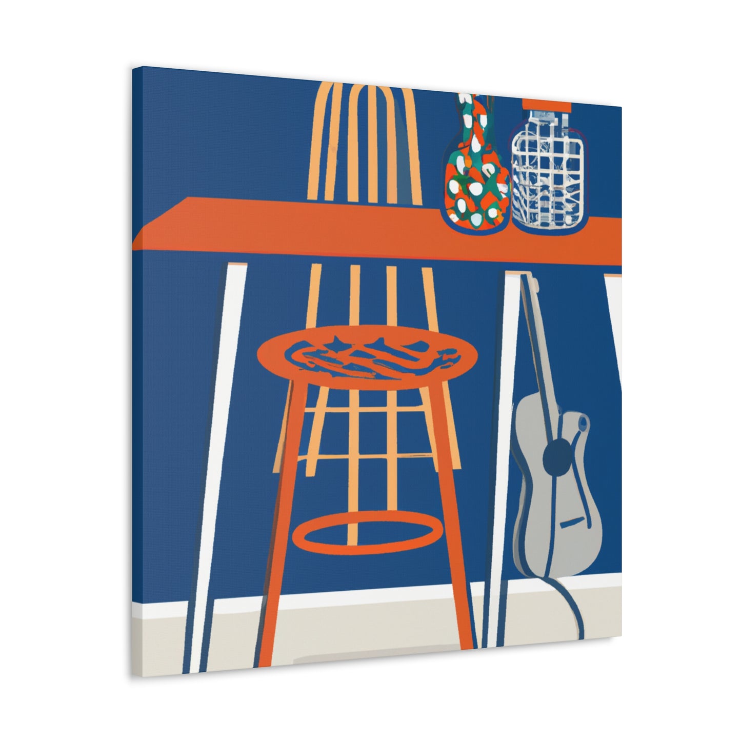 Vibrant Splendor - Midcentury - Canvas