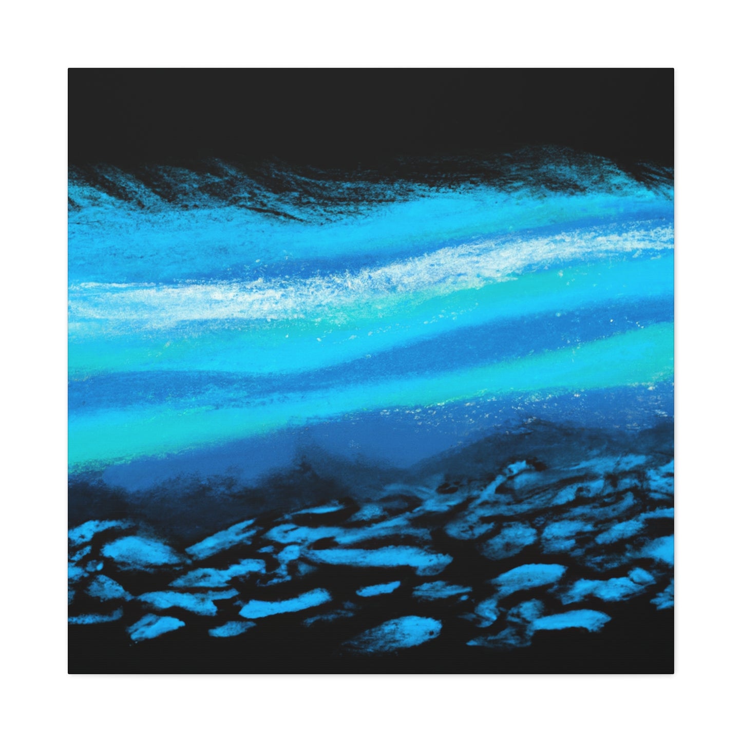 Art Deco Illusion - Vintage Contemporary - Canvas