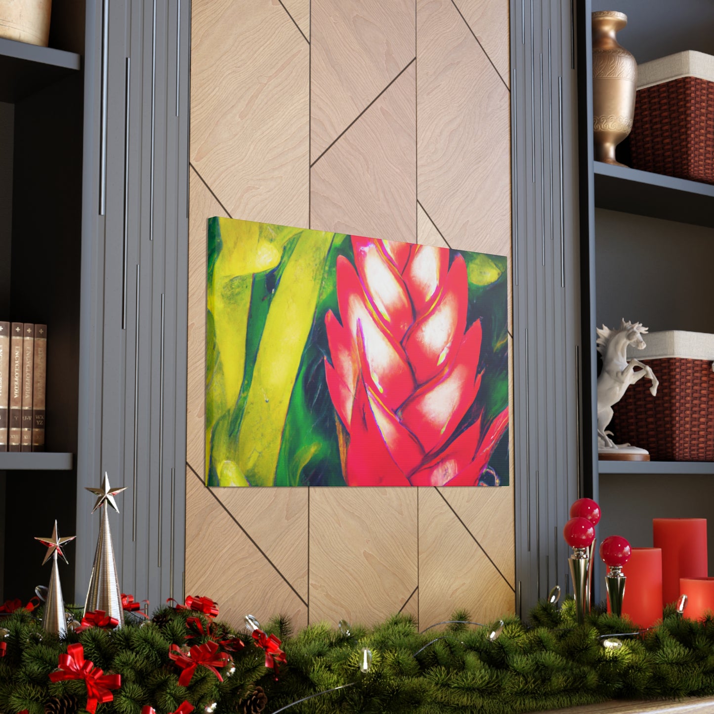 Red Queen - Canvas - Floral