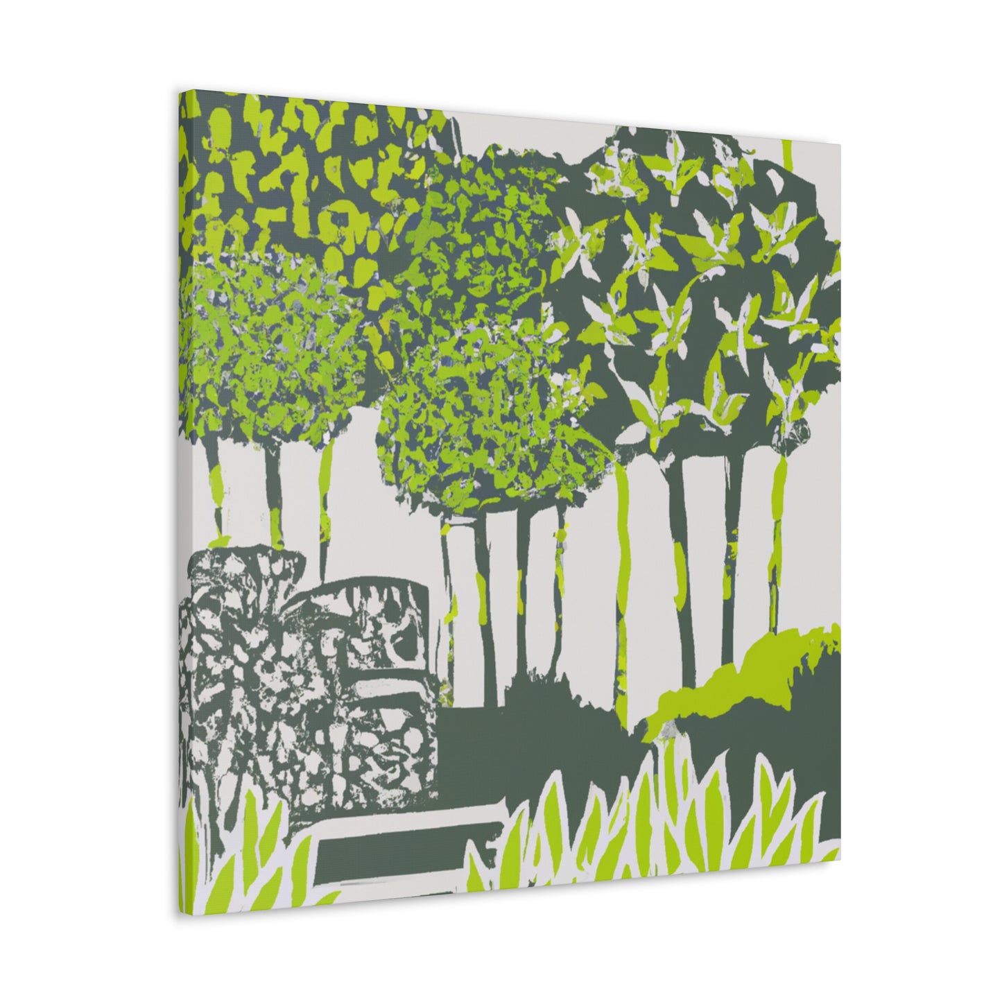 Bloomtopia Landscape - Canvas