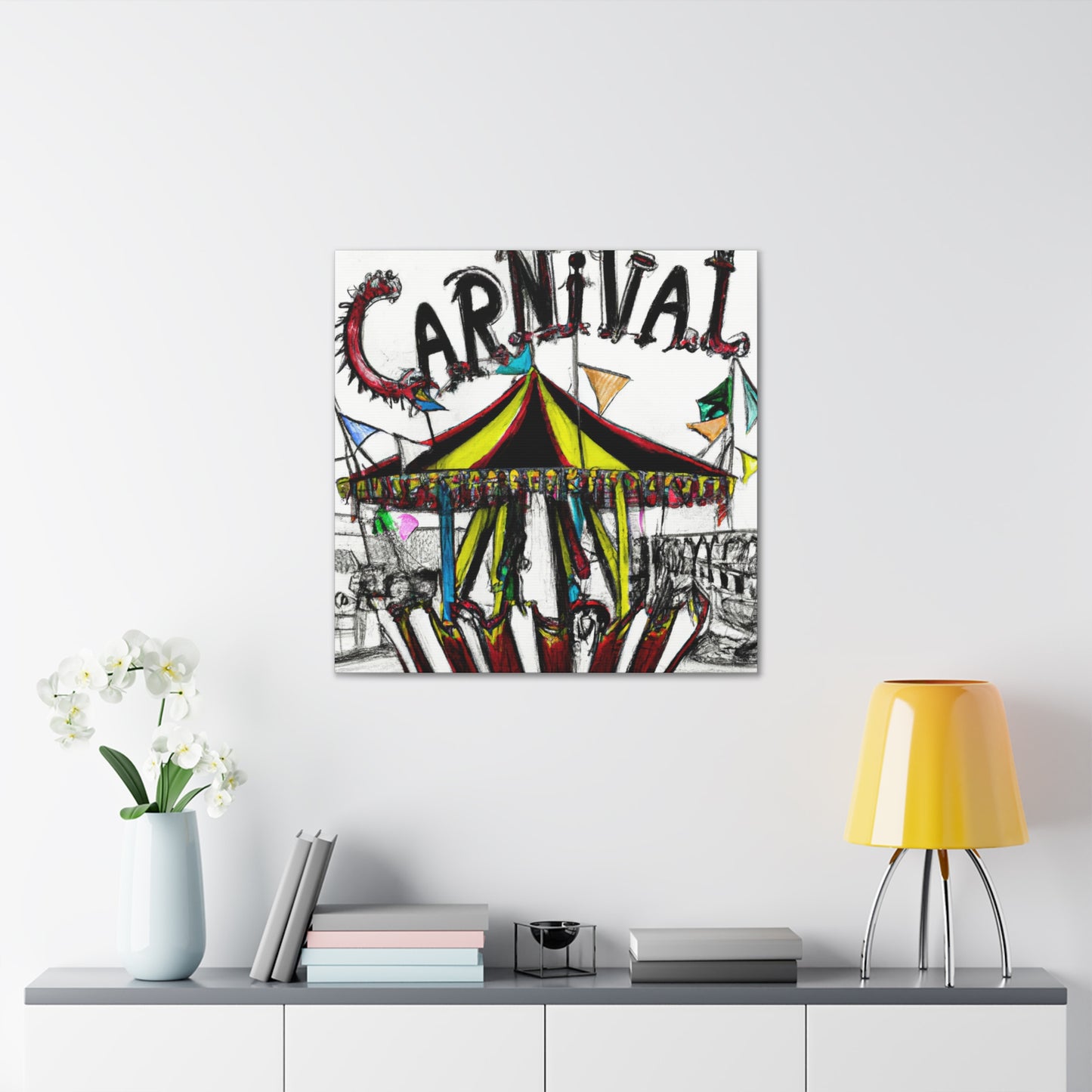 The Whirl of Wonders - Amusement - Canvas