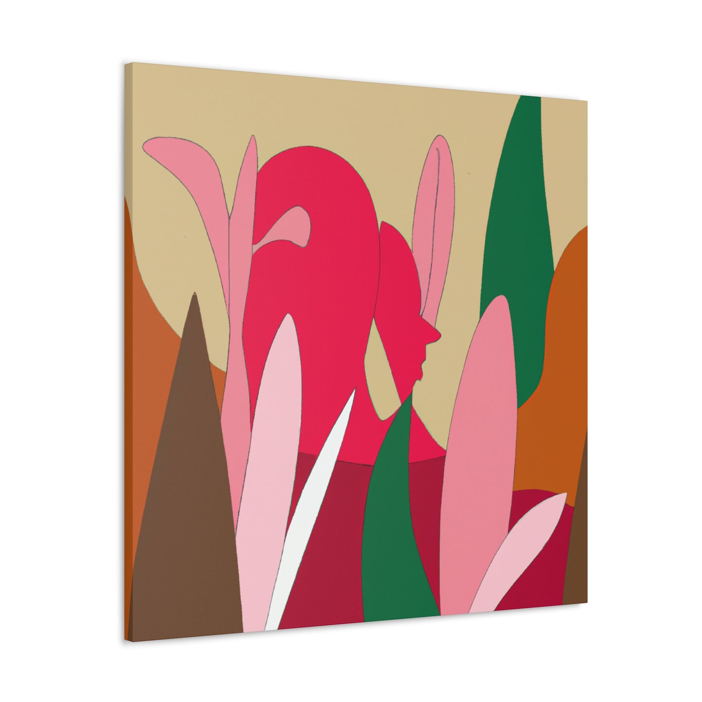 Paradise Stripped - Minimalism - Canvas