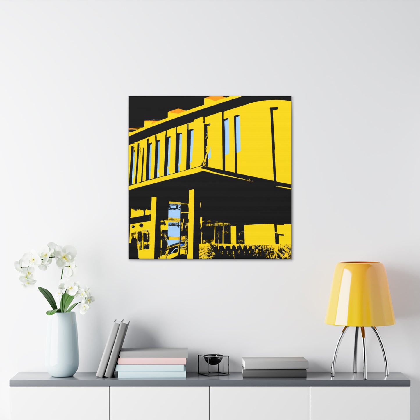 Chumley's Roadside Arcade - Architectural Canvas