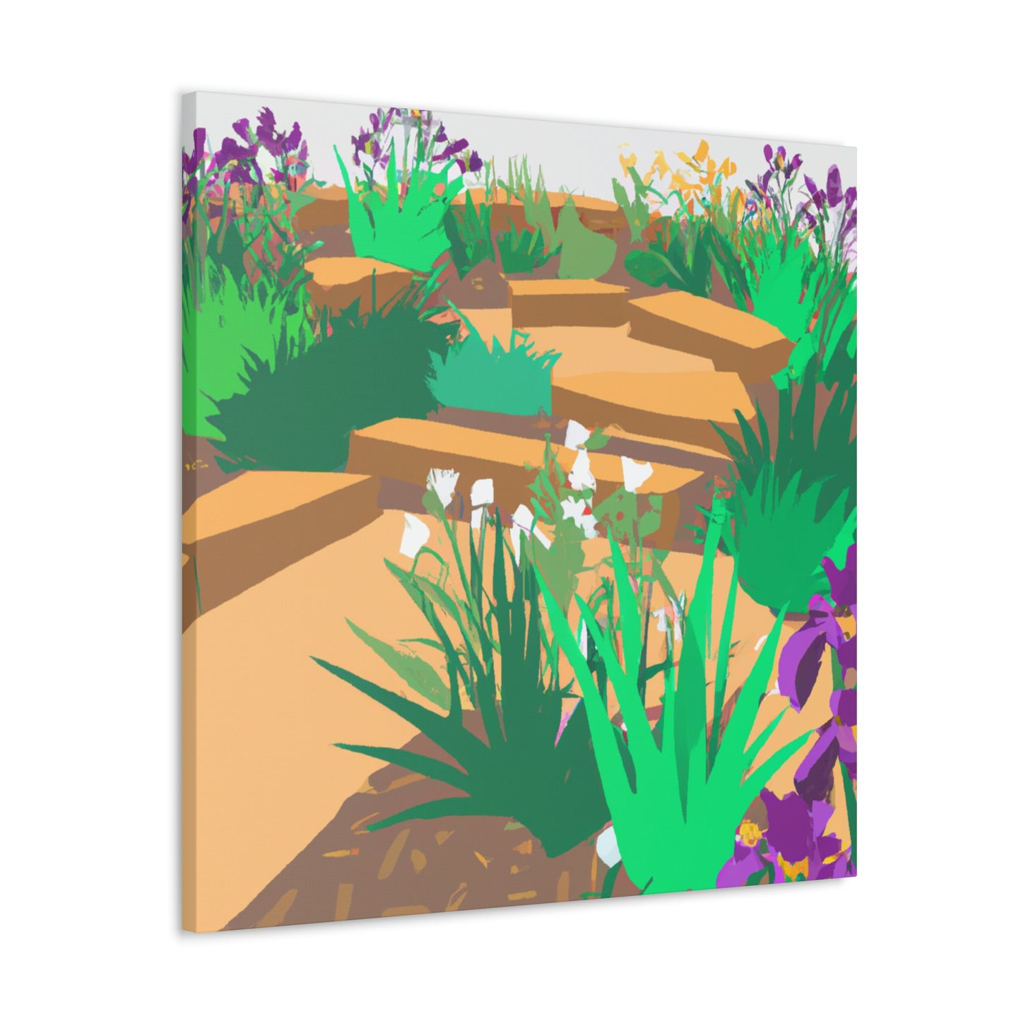 Zenflower Landscape - Canvas