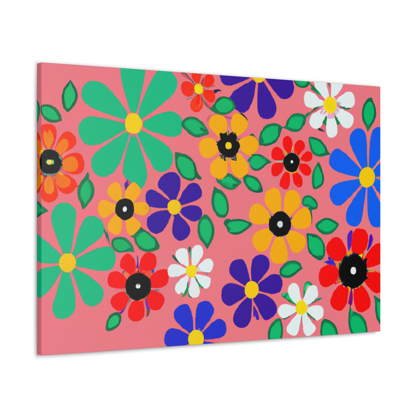 Primrose - Floral. - Canvas