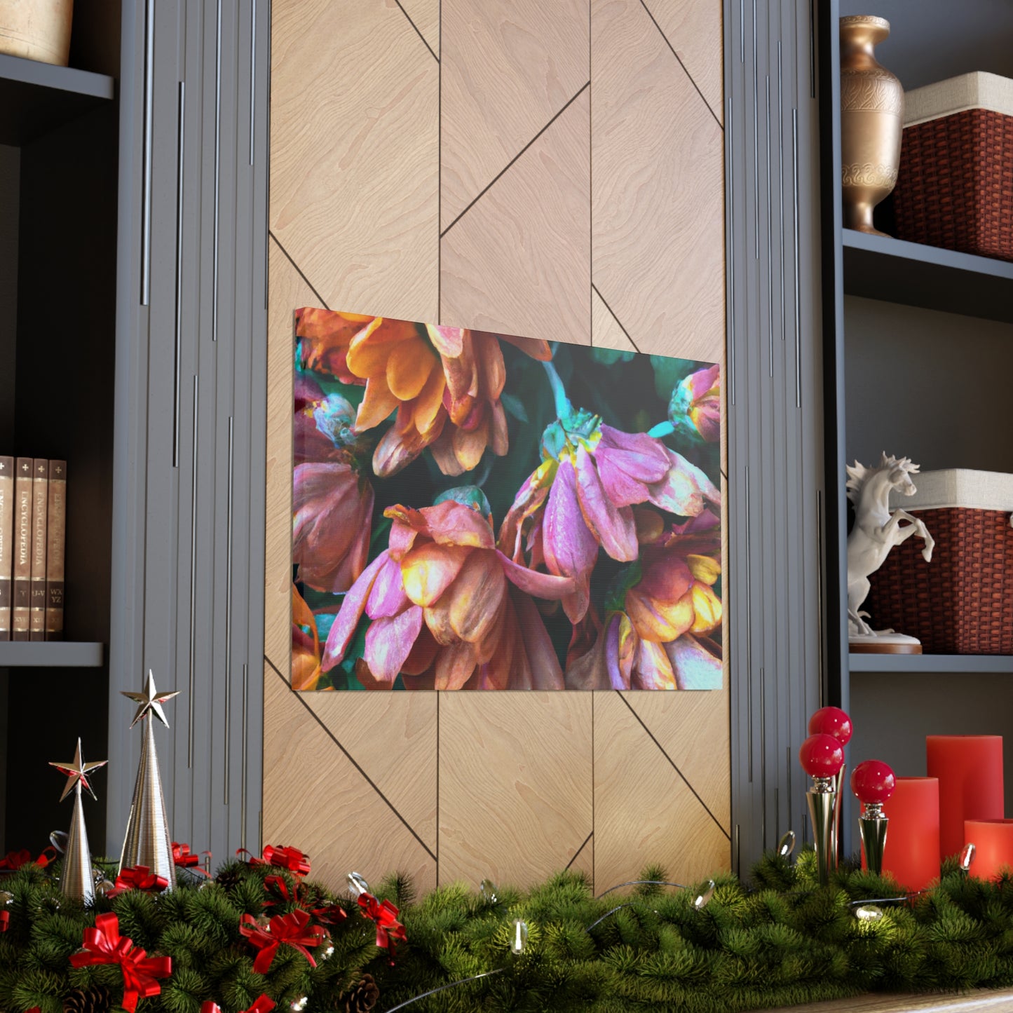 Weeping Reds - Canvas - Floral