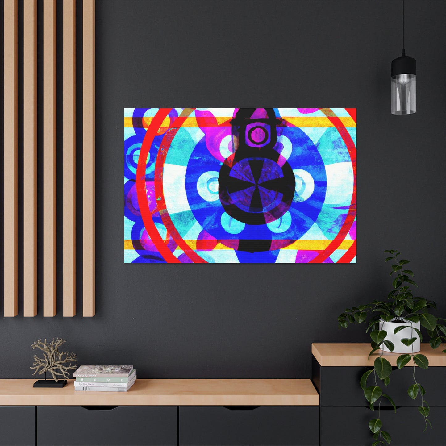Kalidescope - Glass Canvas