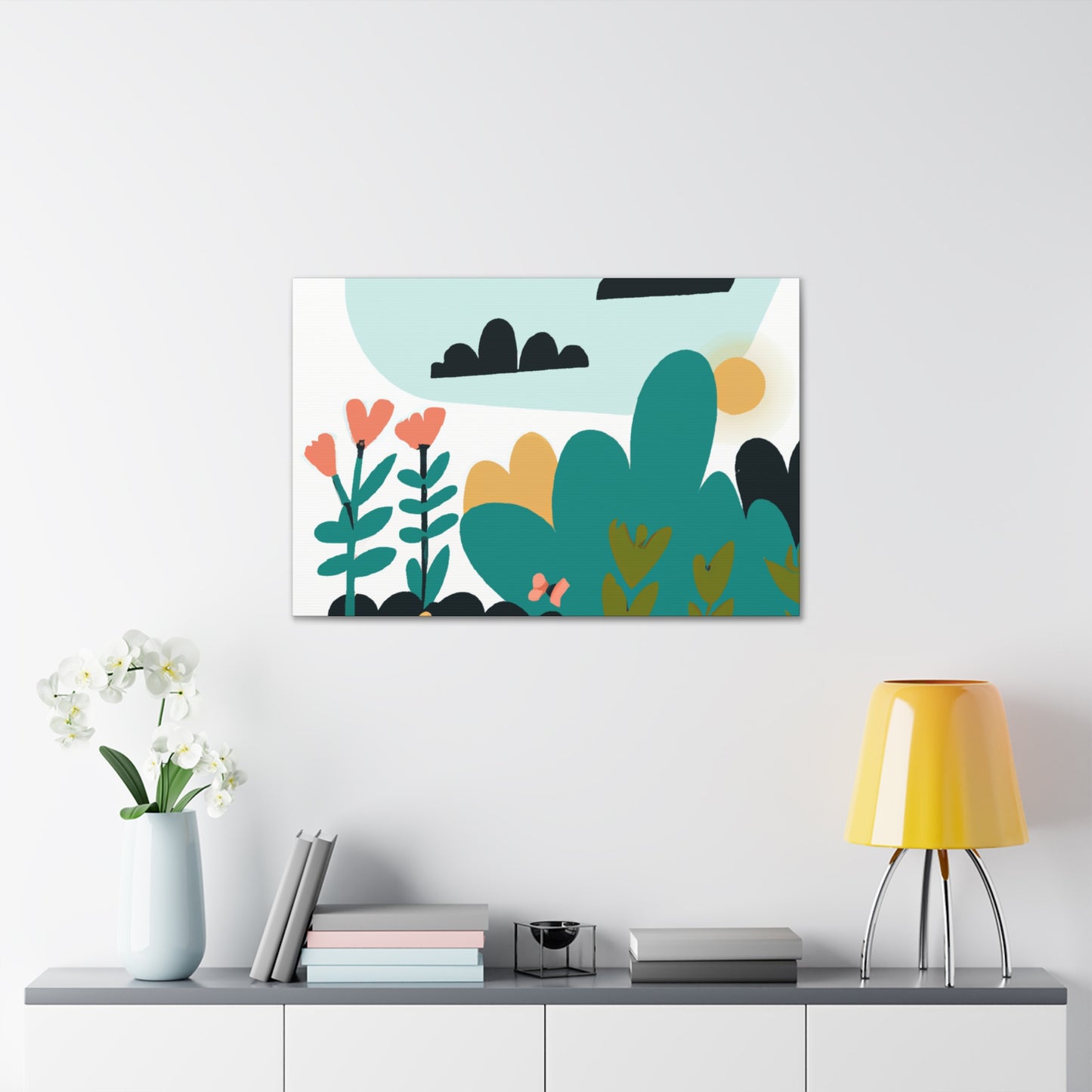 Blooming Harmony- Landscape - Canvas