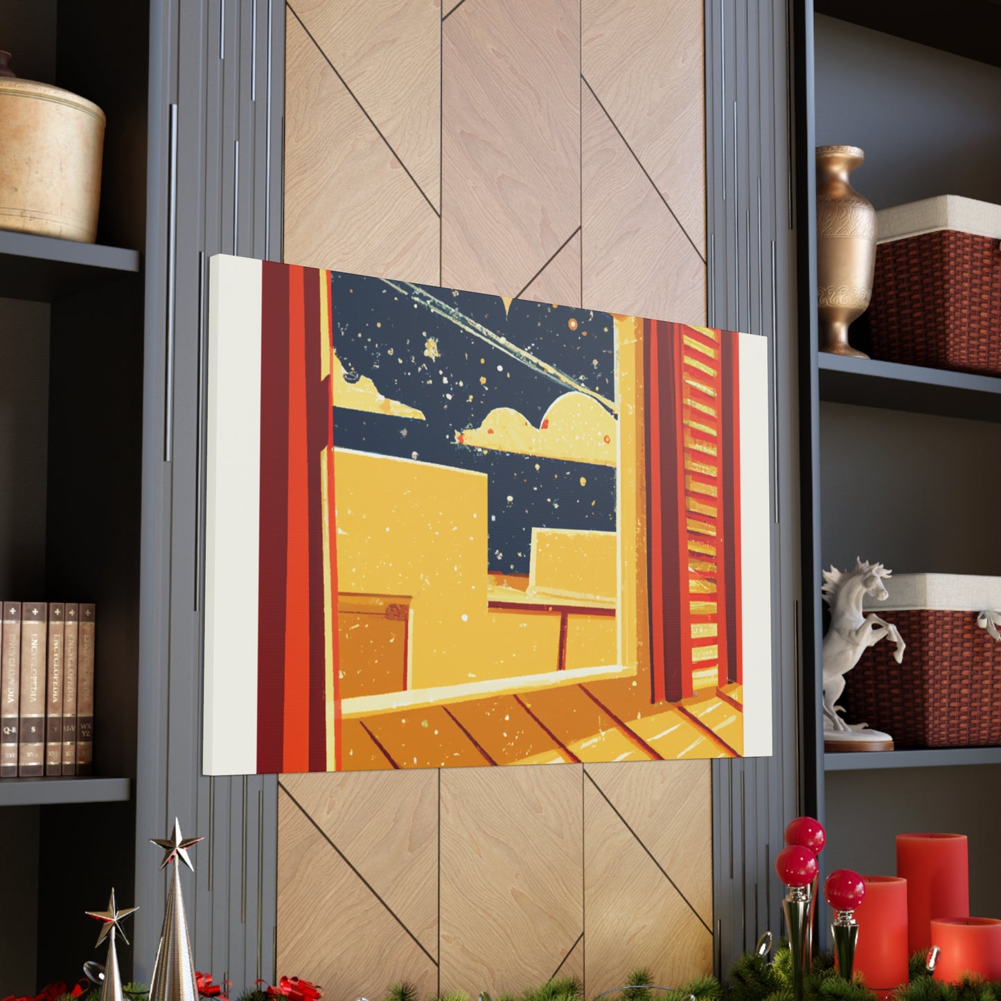 Shudder - Midcentury Canvas