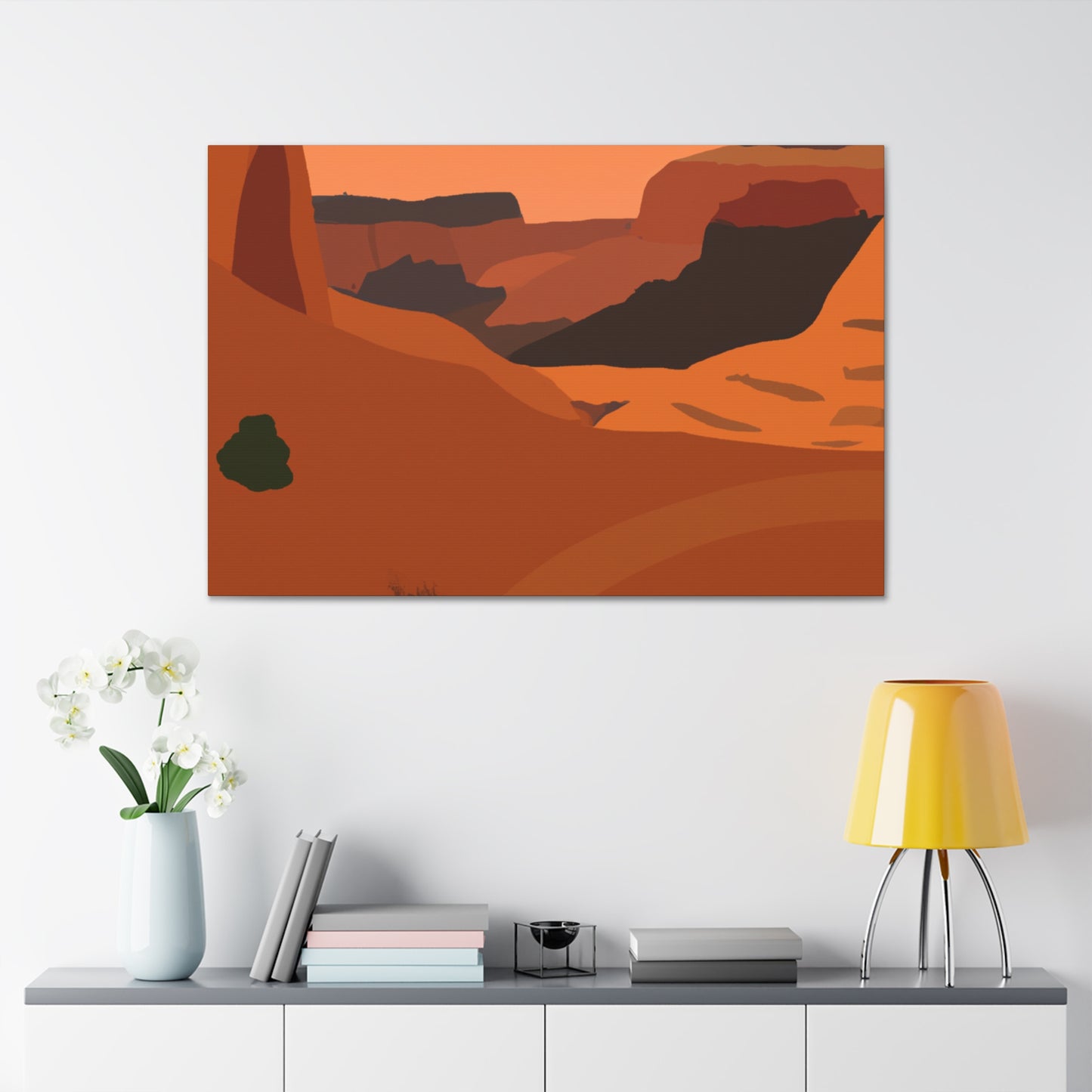 Sandwhirls-Landscape - Canvas - Desert