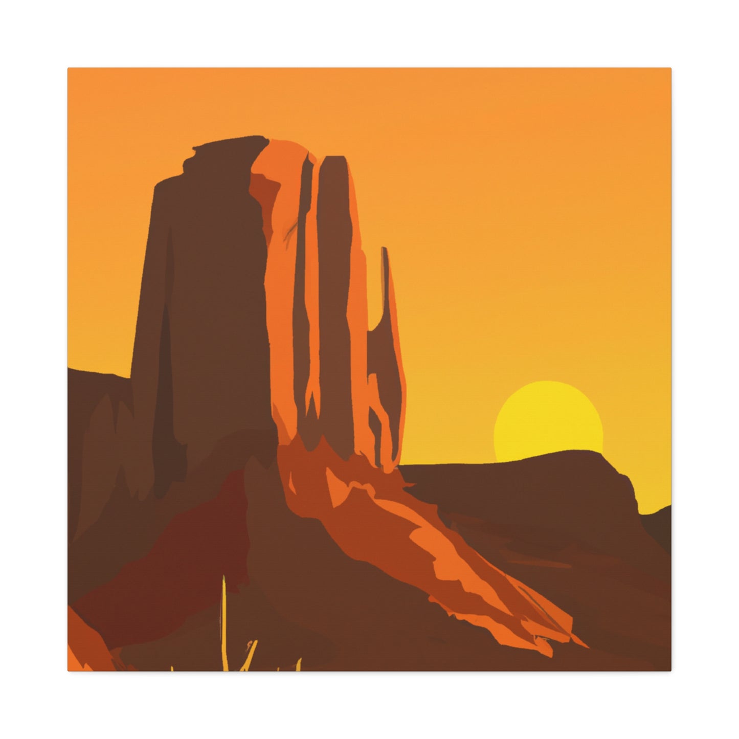 Sandscape - Landscape - Canvas - Desert