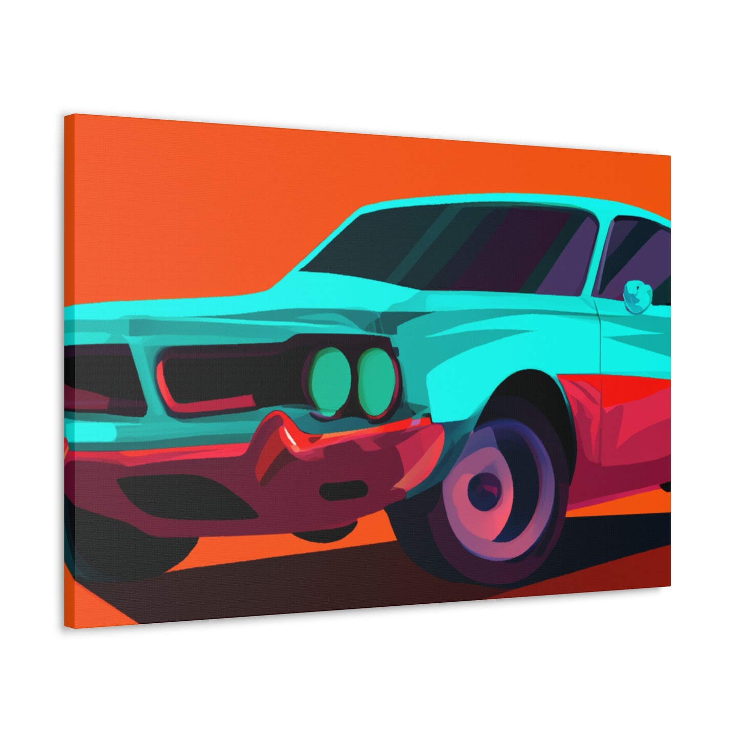 Old Fireball - Automobile - Canvas