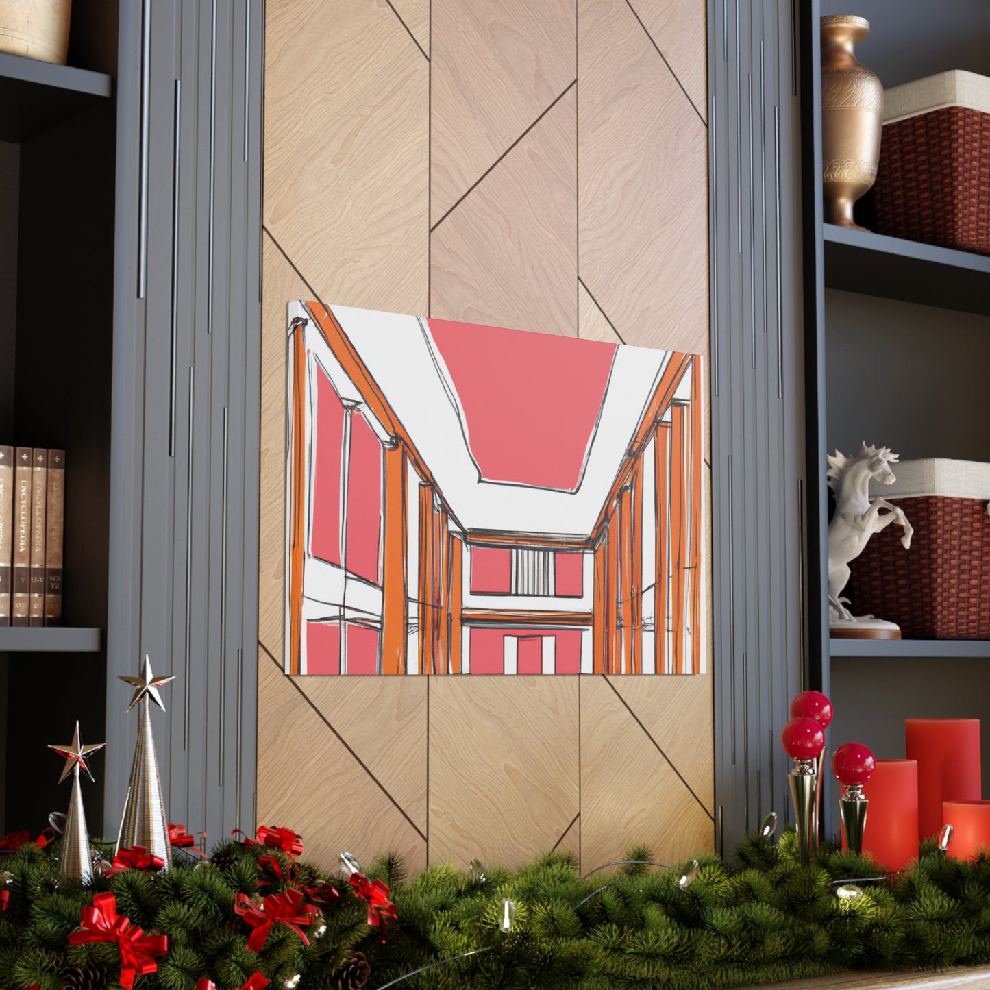 Claudine de Montport - Canvas - Architectural