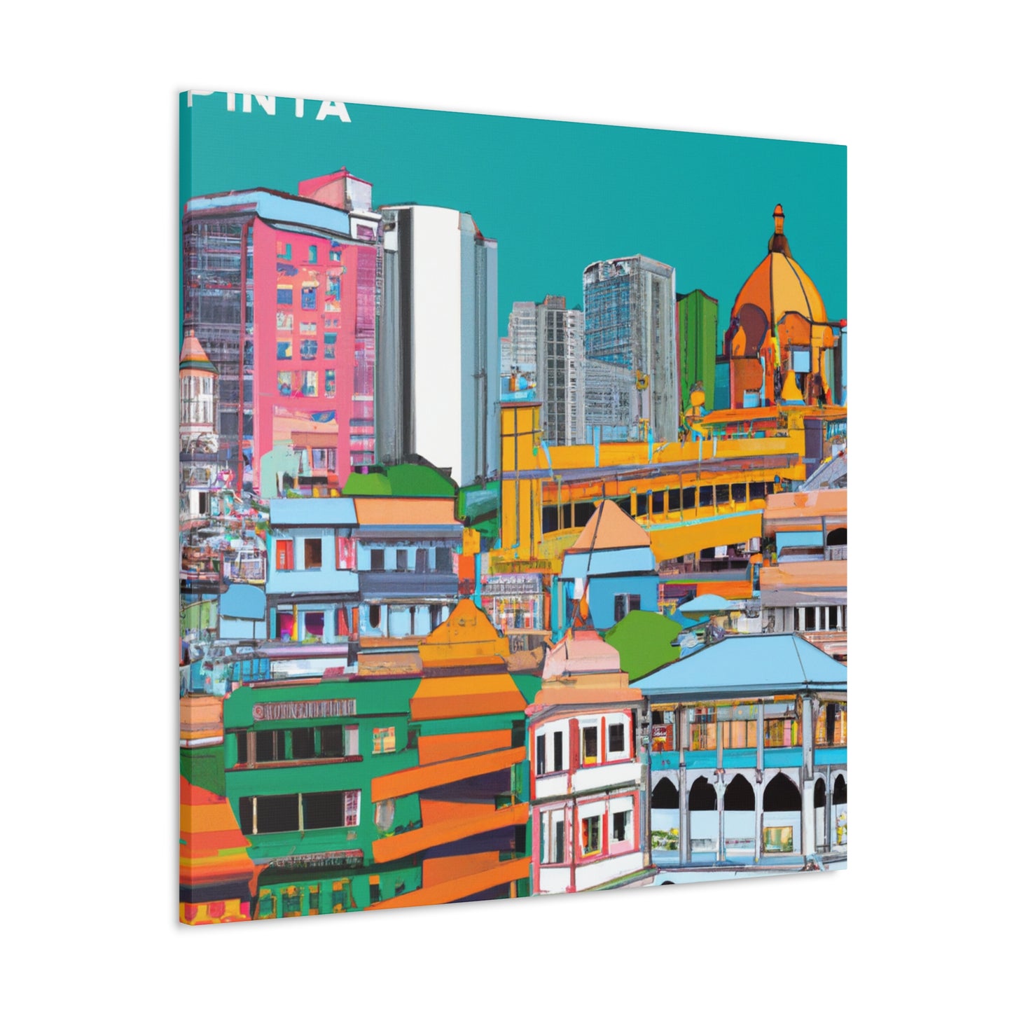 Mysore - Destination India - Canvas