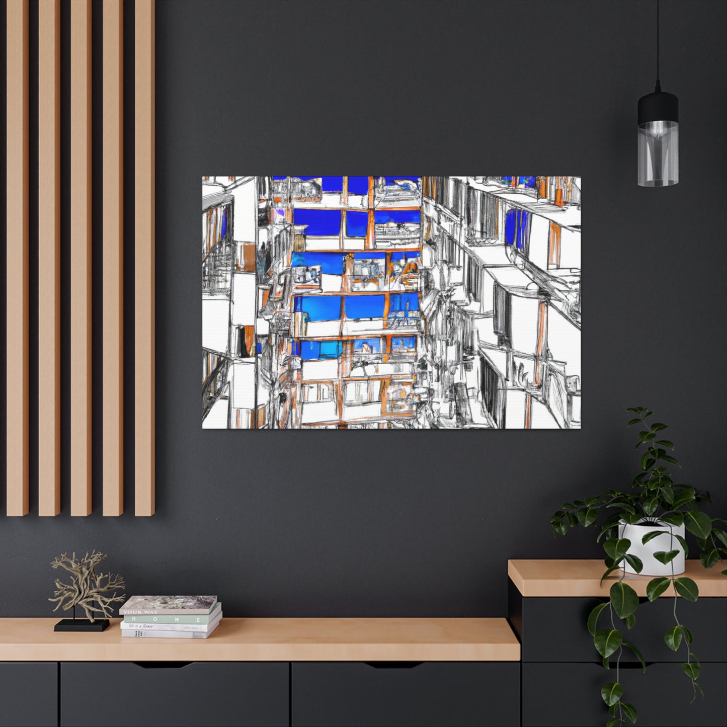 Vast Rise- Canvas - Architectural