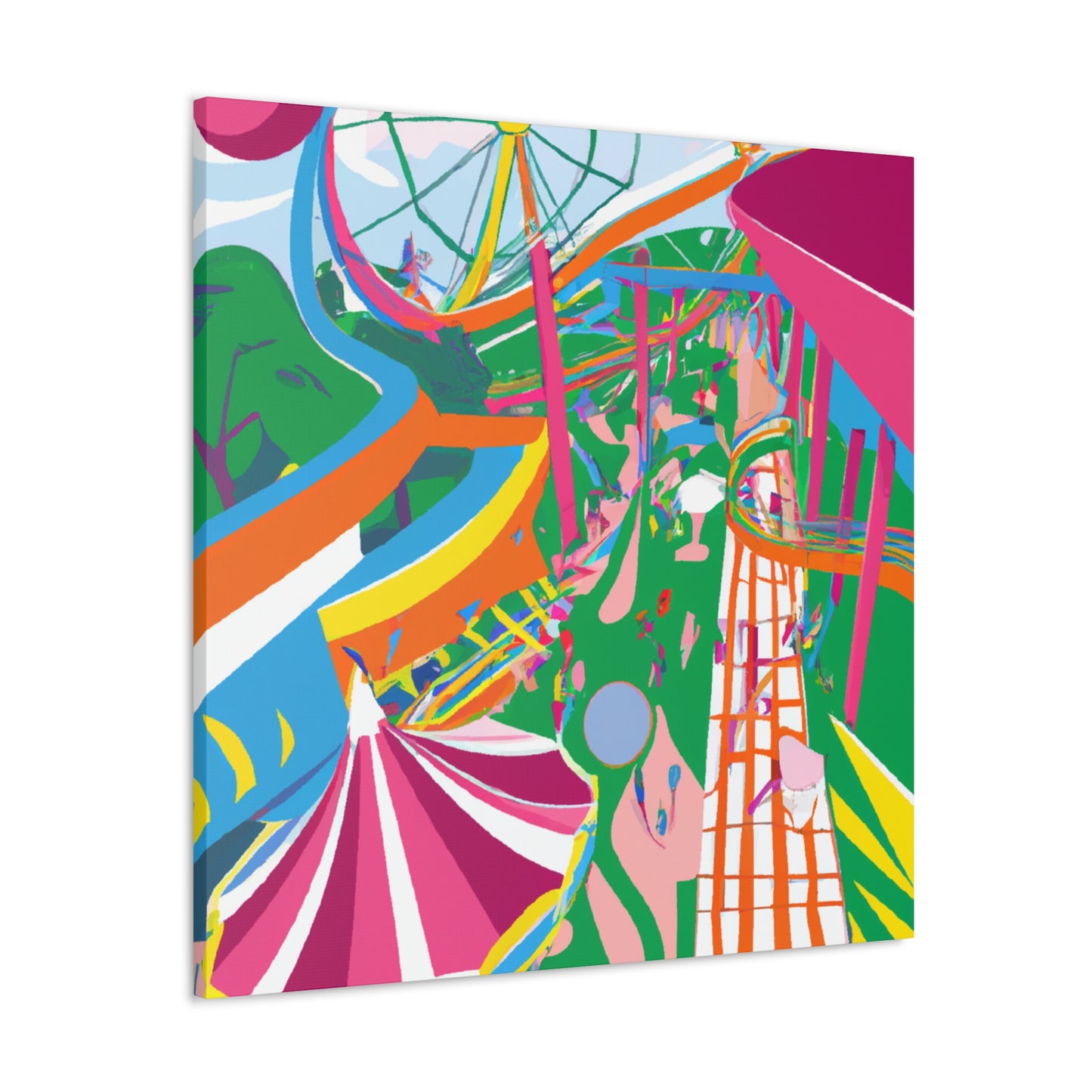 Candyland Rush - Amusement - Canvas