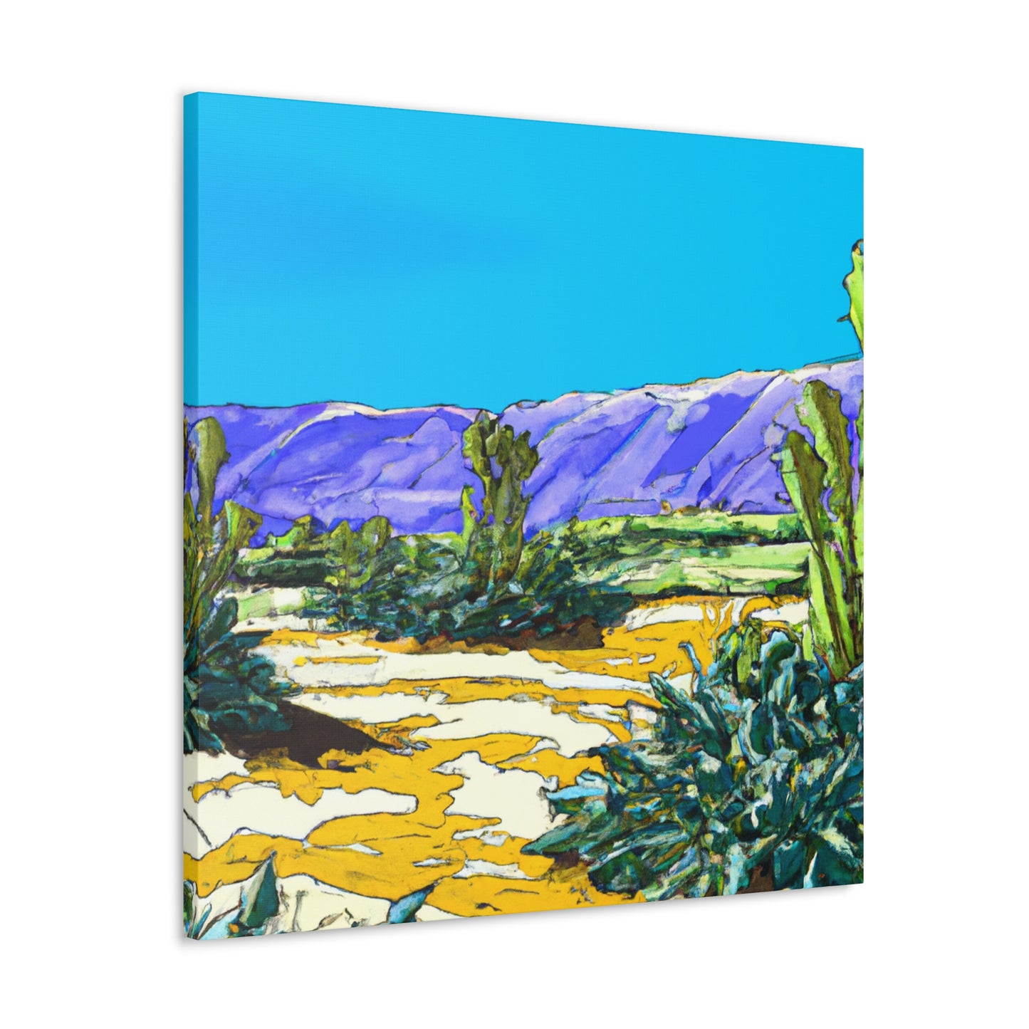 Sunburnt Horizon - Landscape - Canvas - Desert