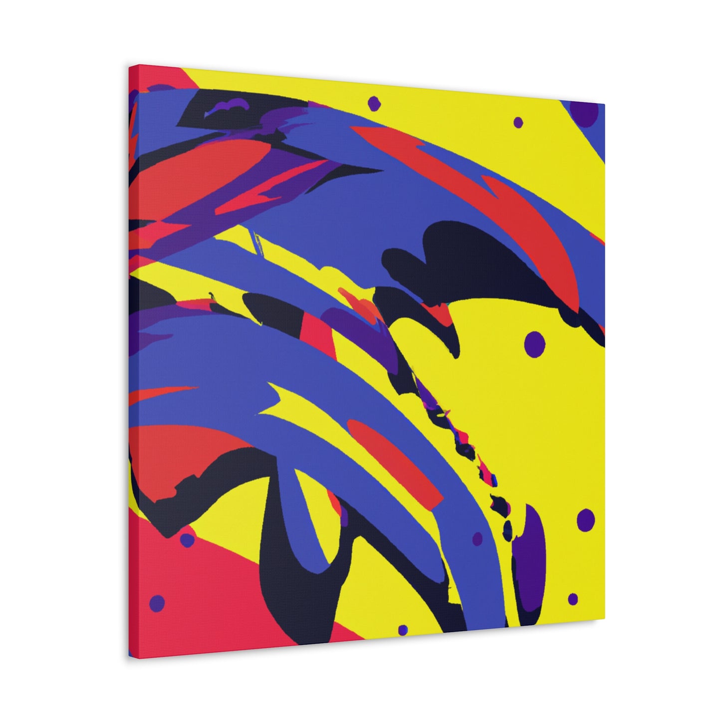 Lime Eden - Abstract - Canvas